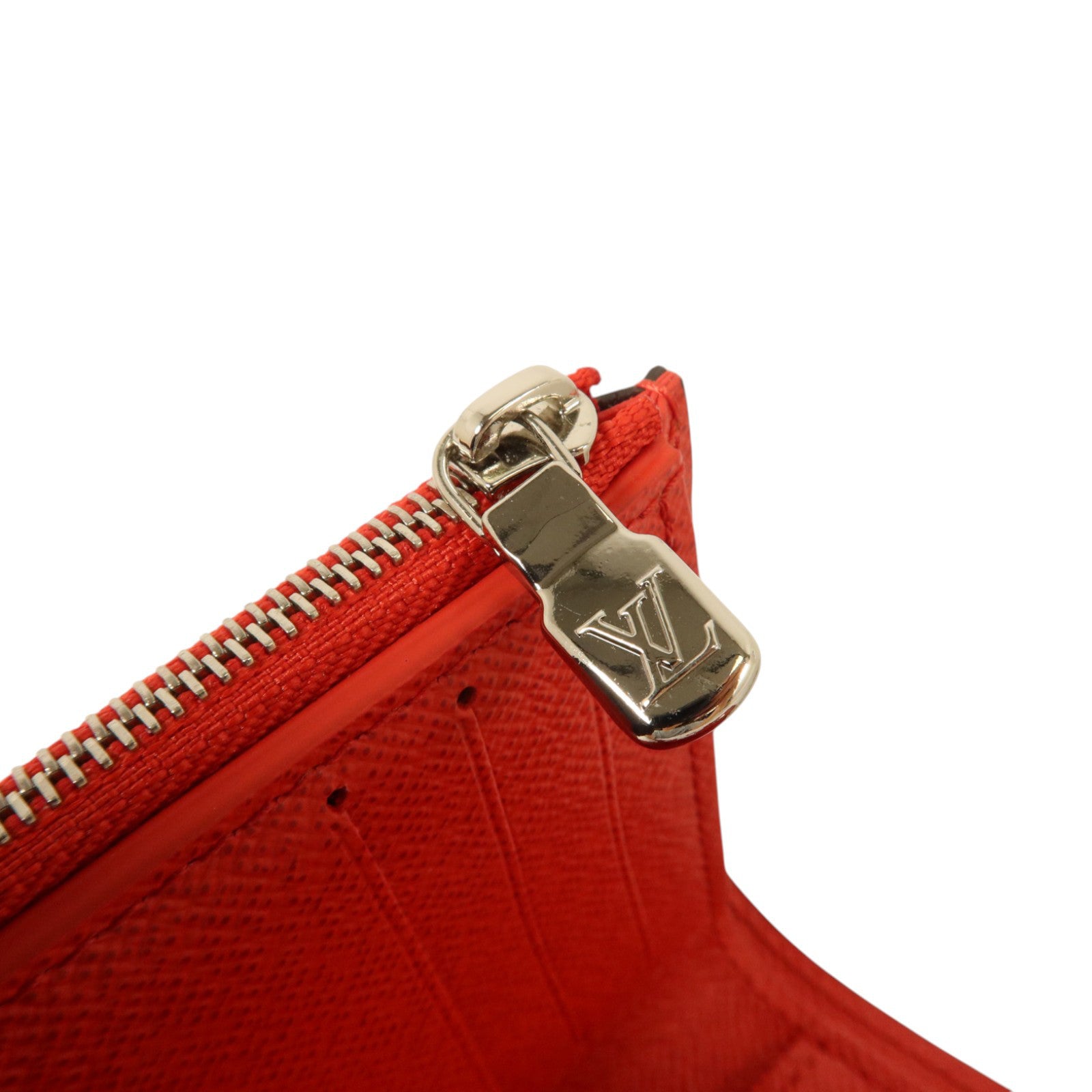 LOUIS VUITTON Epi LV x Supreme Chain Wallet銀扣錢包
