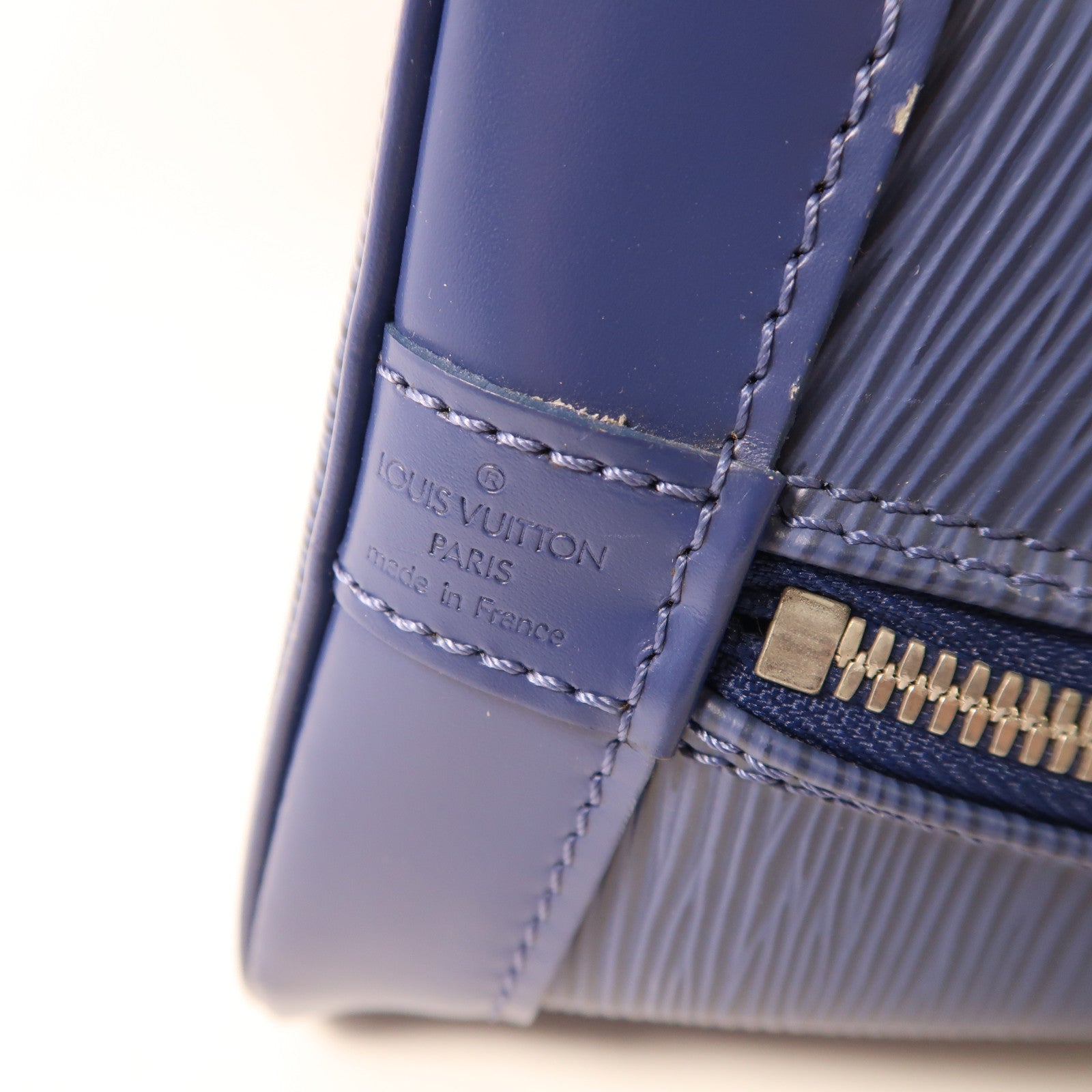 LOUIS VUITTON Epi Alma PM銀扣手挽袋