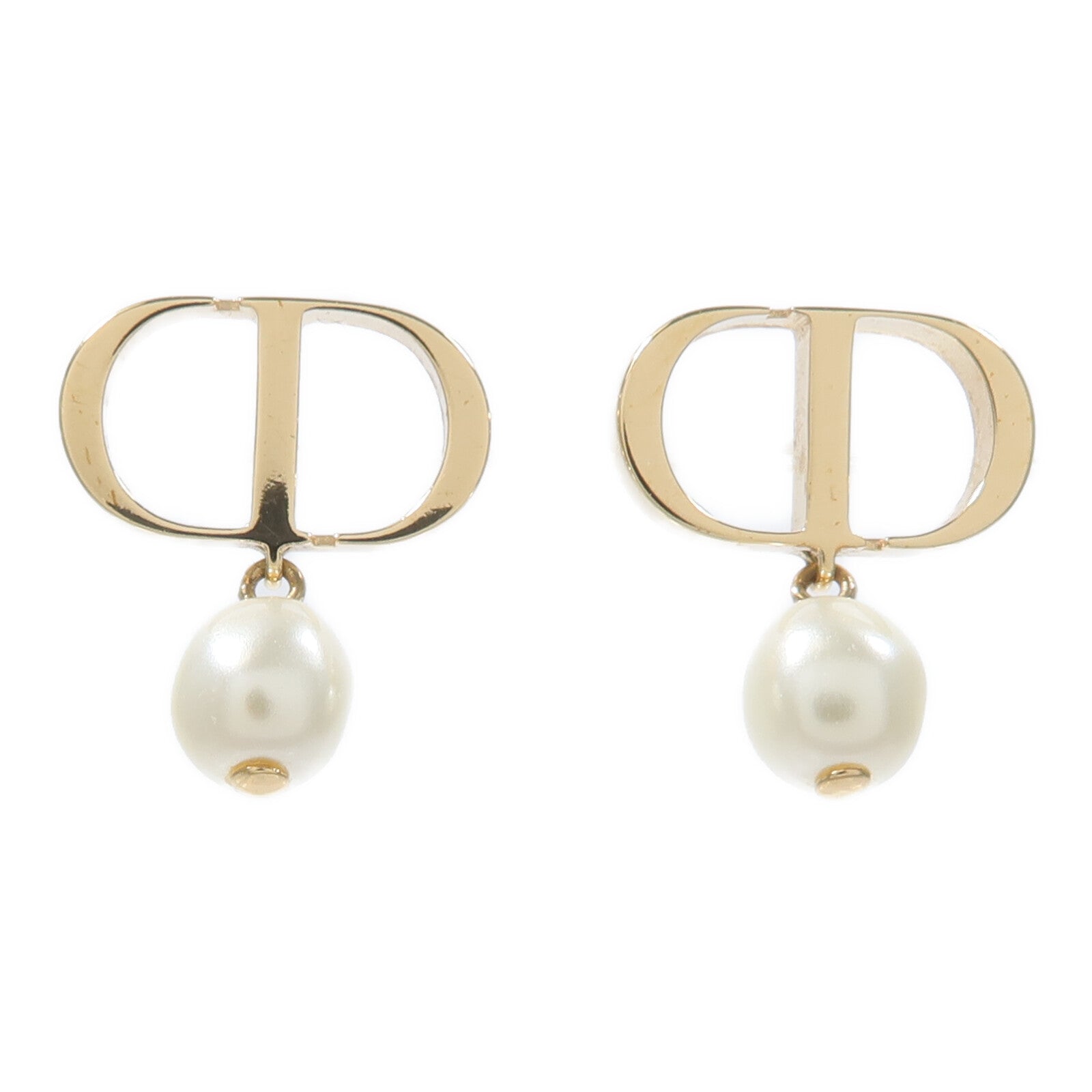 Dior 金屬Petit CD Earrings耳環