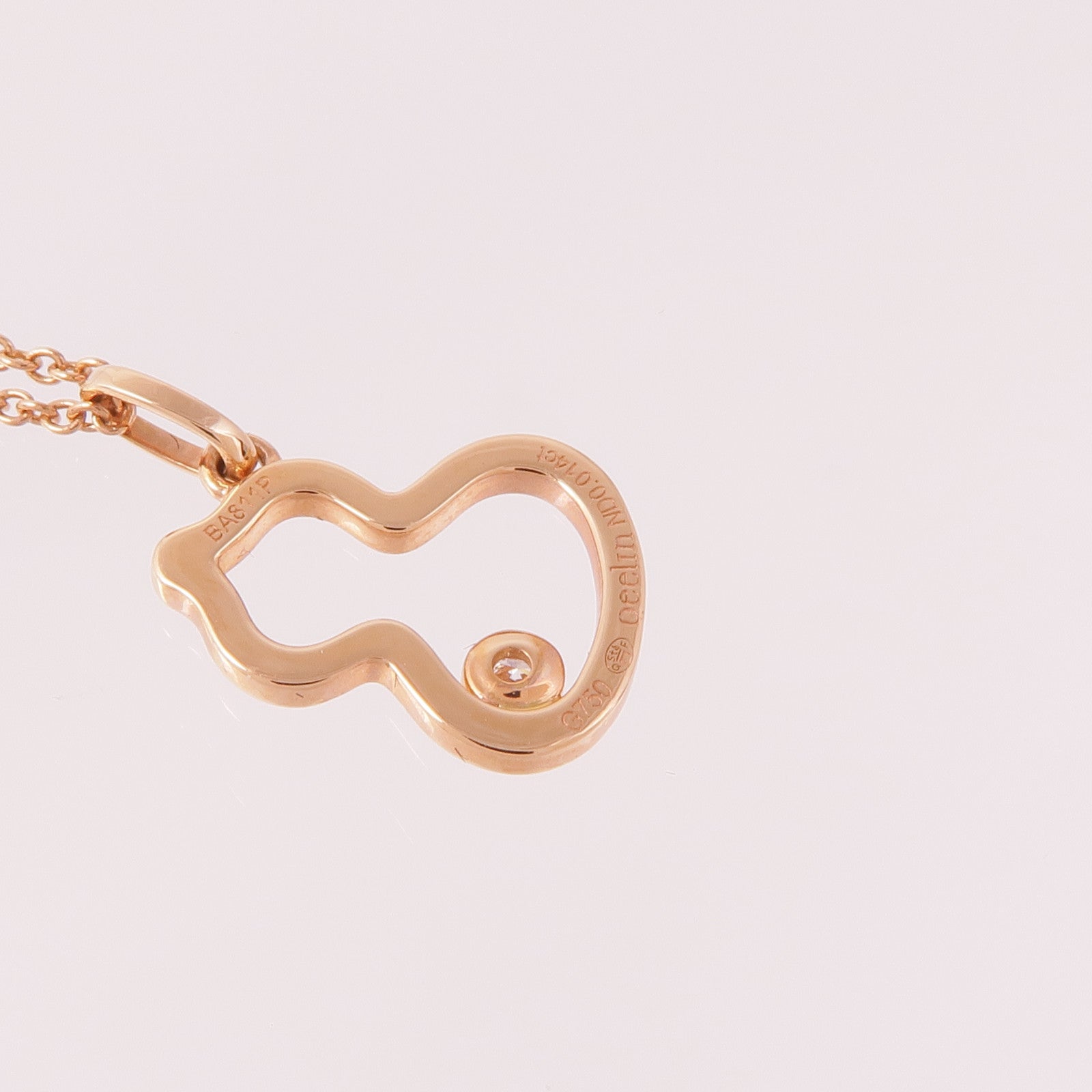 JEWELRY 18K玫瑰金Qeelin Diamond Necklace鑽石項鍊