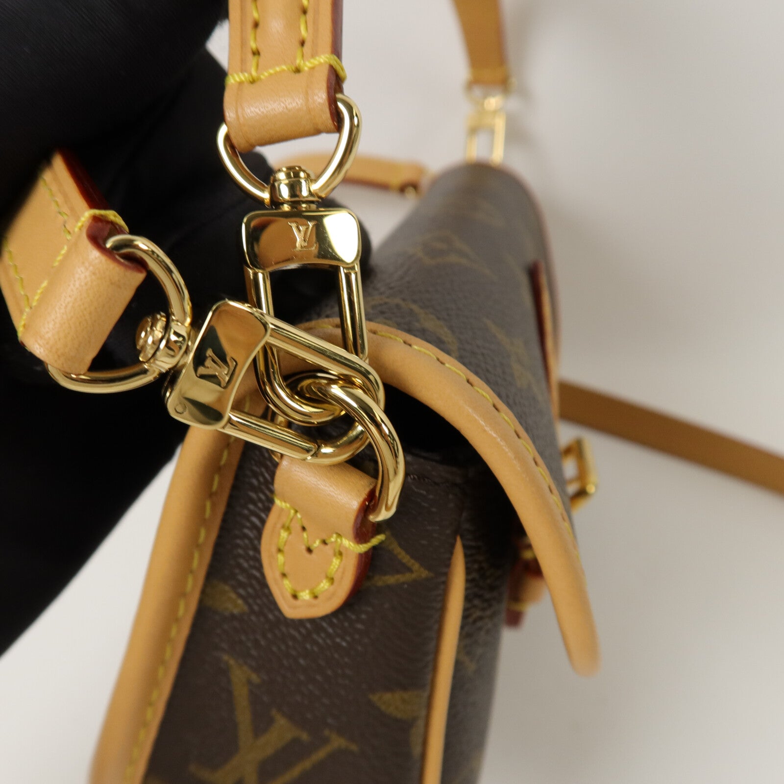 LOUIS VUITTON Monogram Nano Diane手挽肩背兩用袋