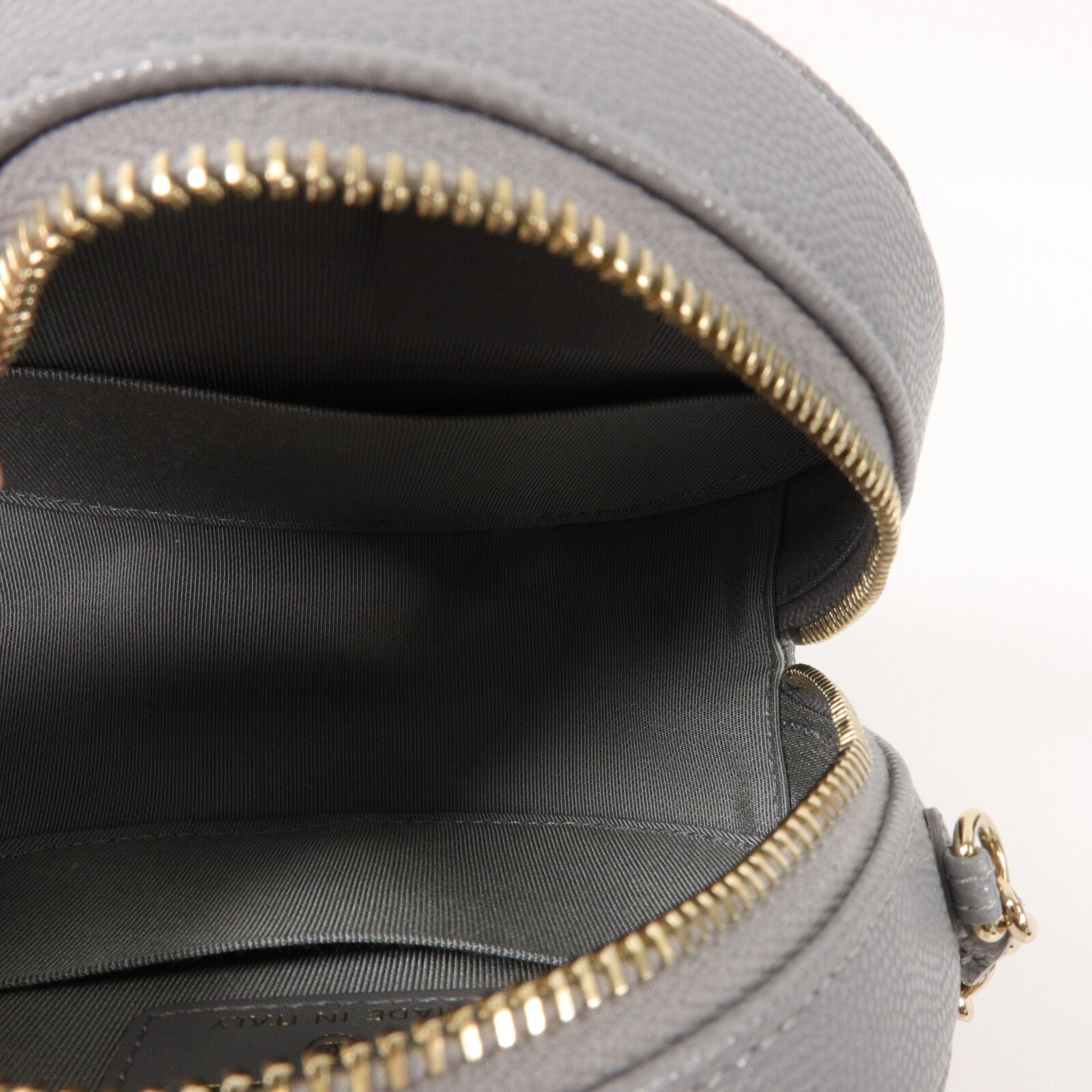 CHANEL 牛皮皮革Round Clutch With Chain鏈帶肩背袋