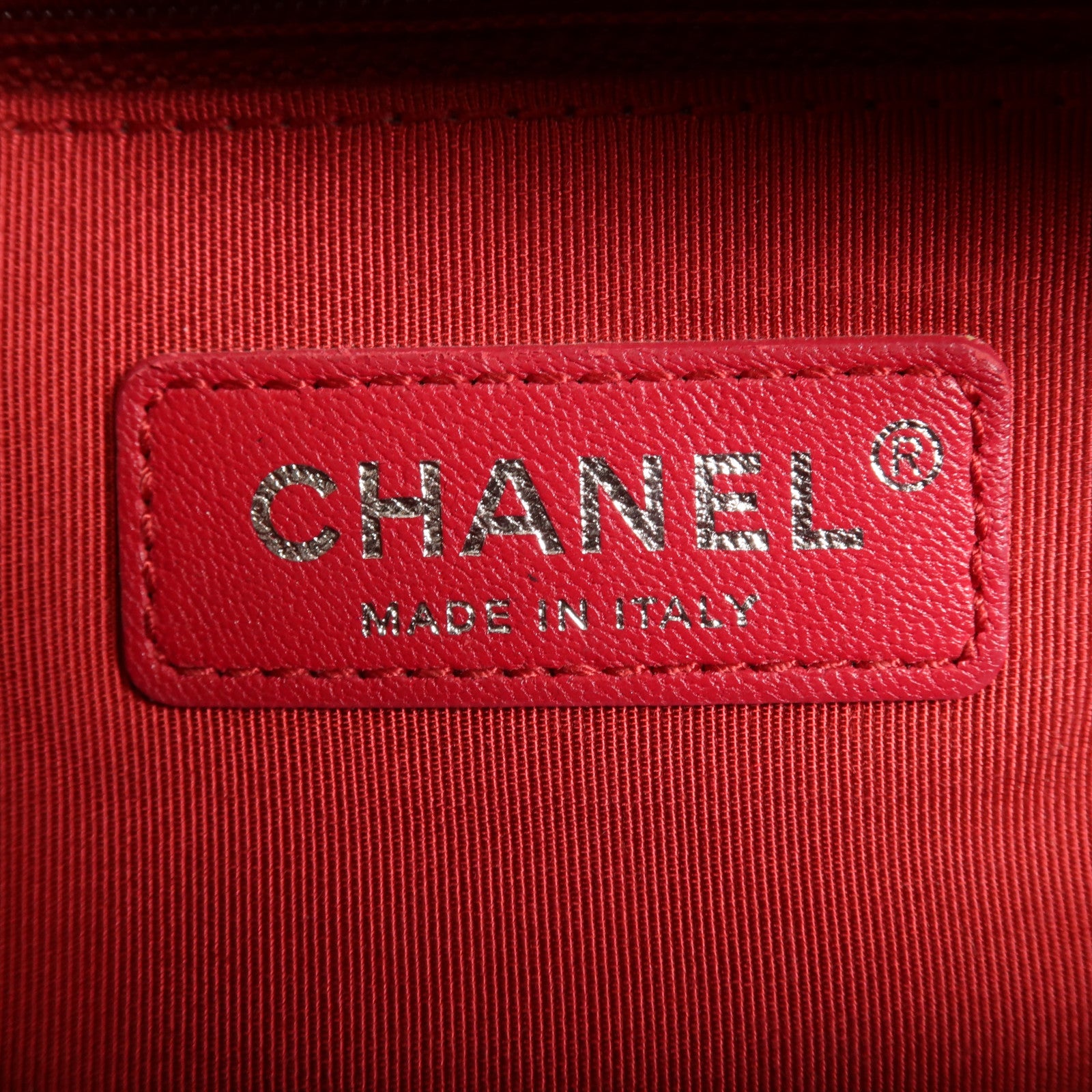 CHANEL 羊皮皮革Gabrielle Large鏈帶肩背袋