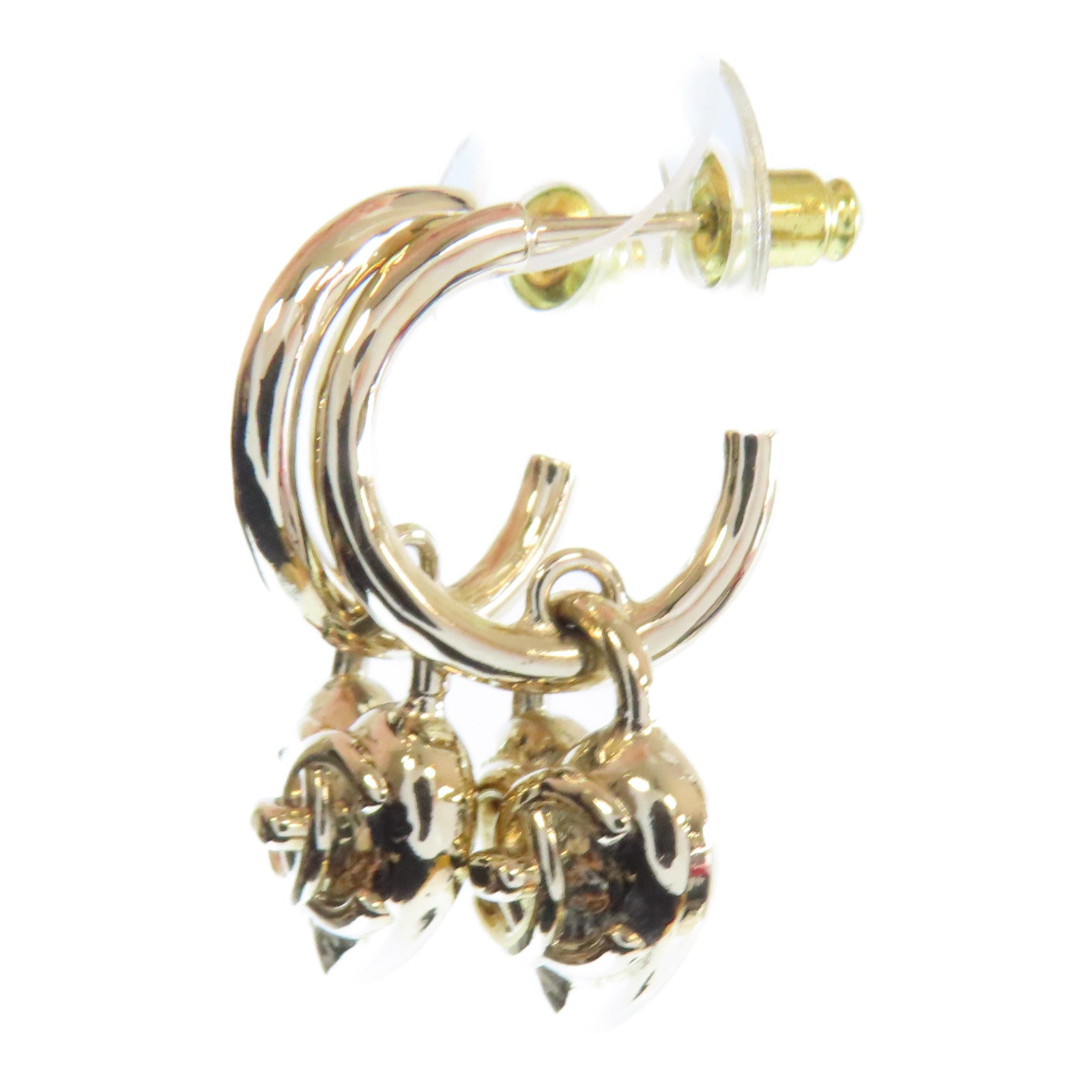 CHANEL 金屬Earrings耳環金色