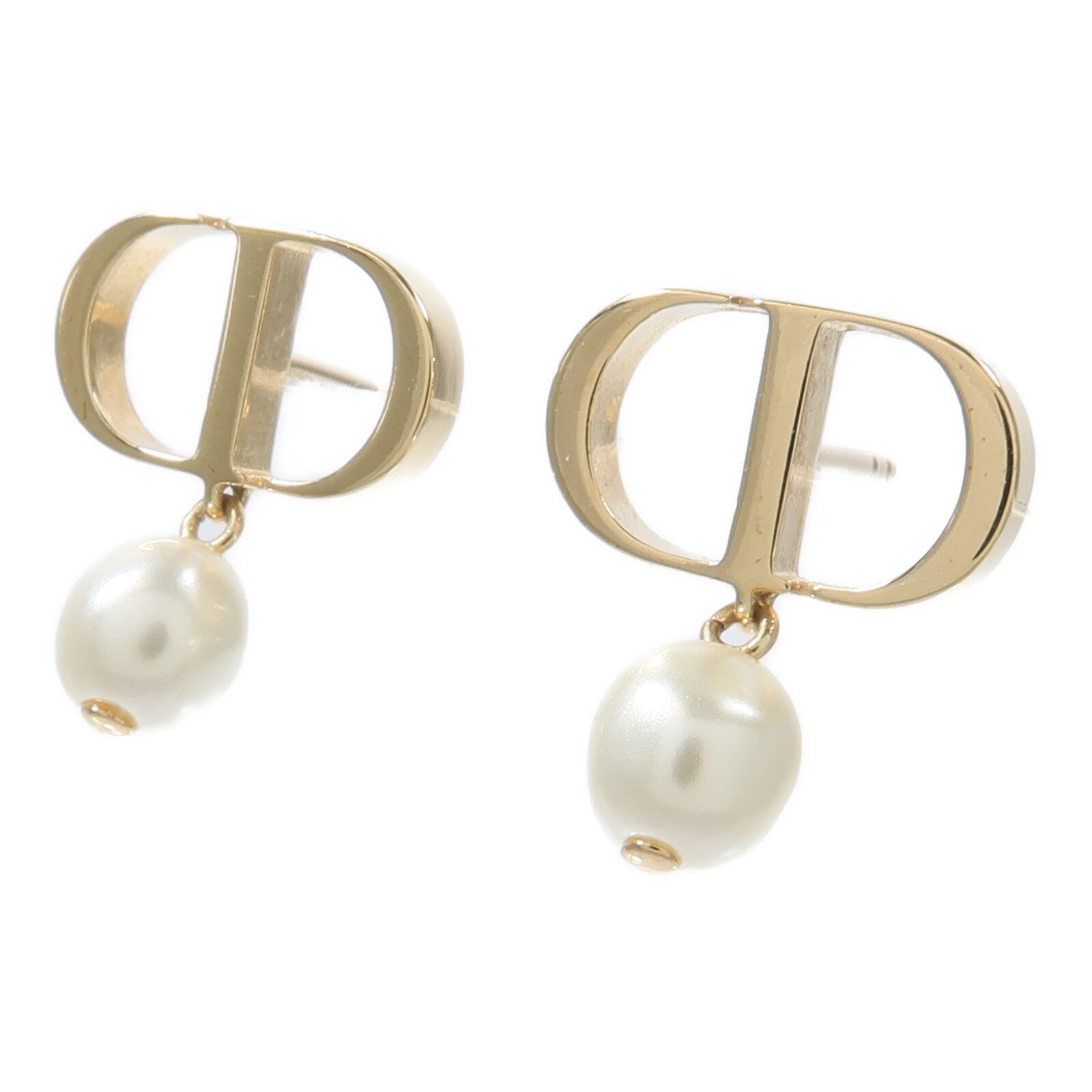 Dior 金屬Petit CD Earrings耳環