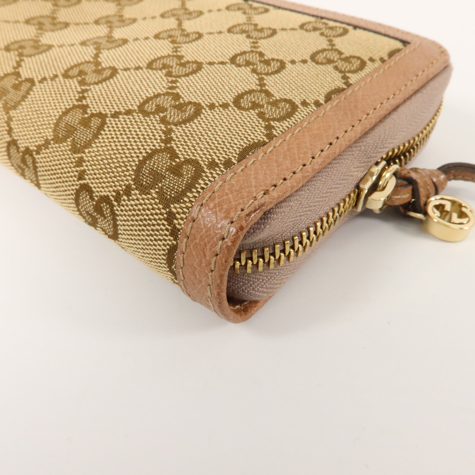 GUCCI 帆布Zipper Long Wallet長錢包