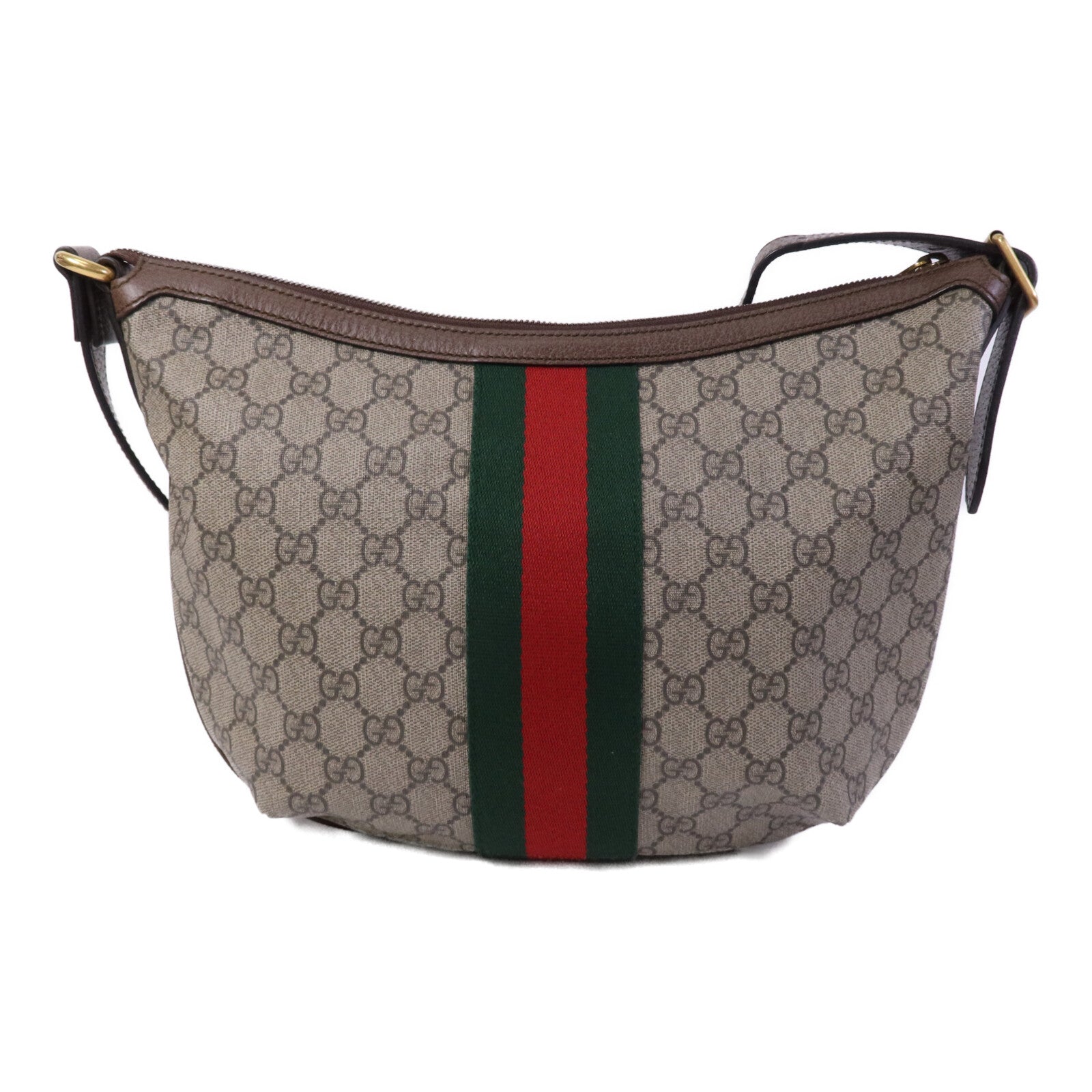 GUCCI 塗層帆布Ophidia金扣肩背袋