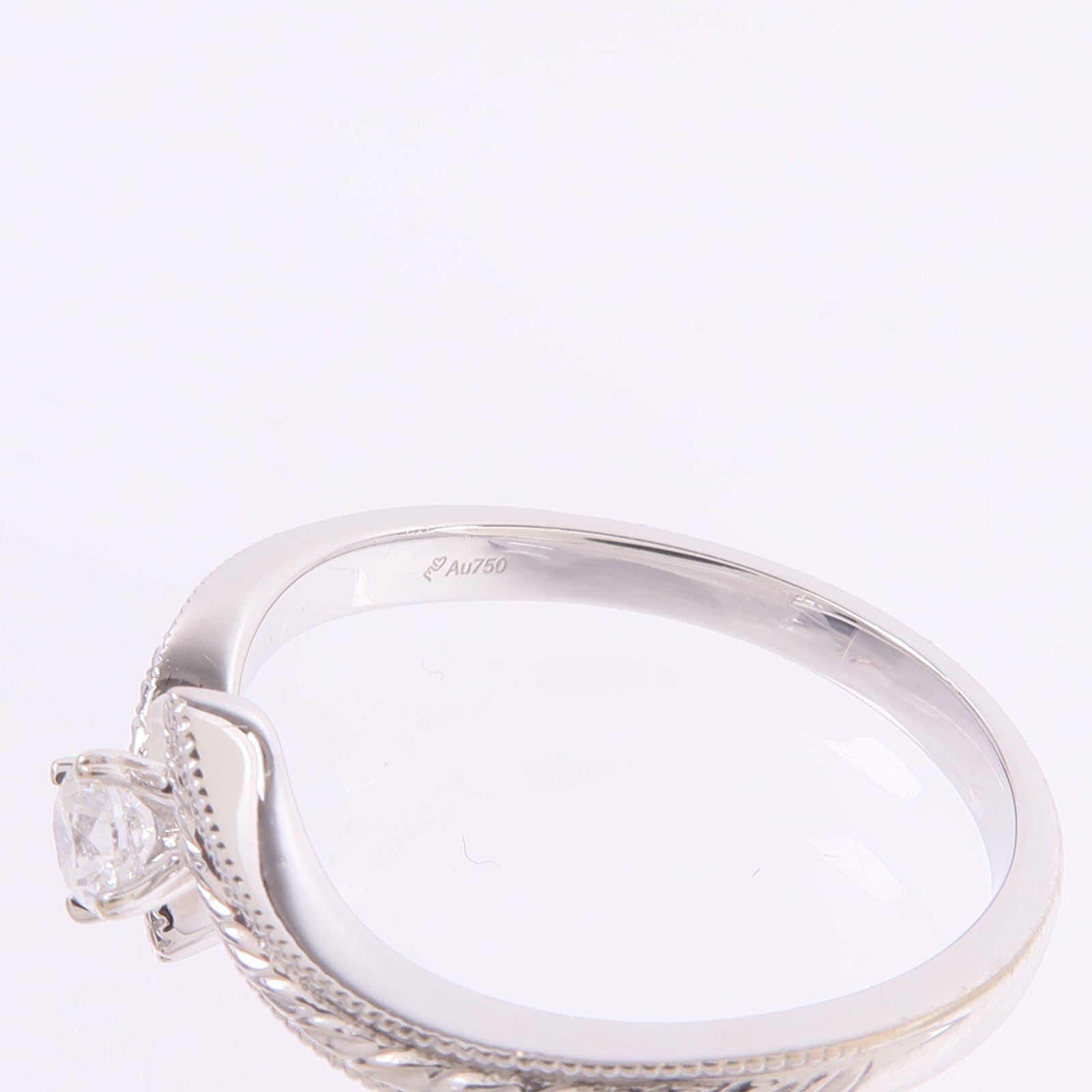 JEWELRY 18K白金Diamond Ring鑽石戒指