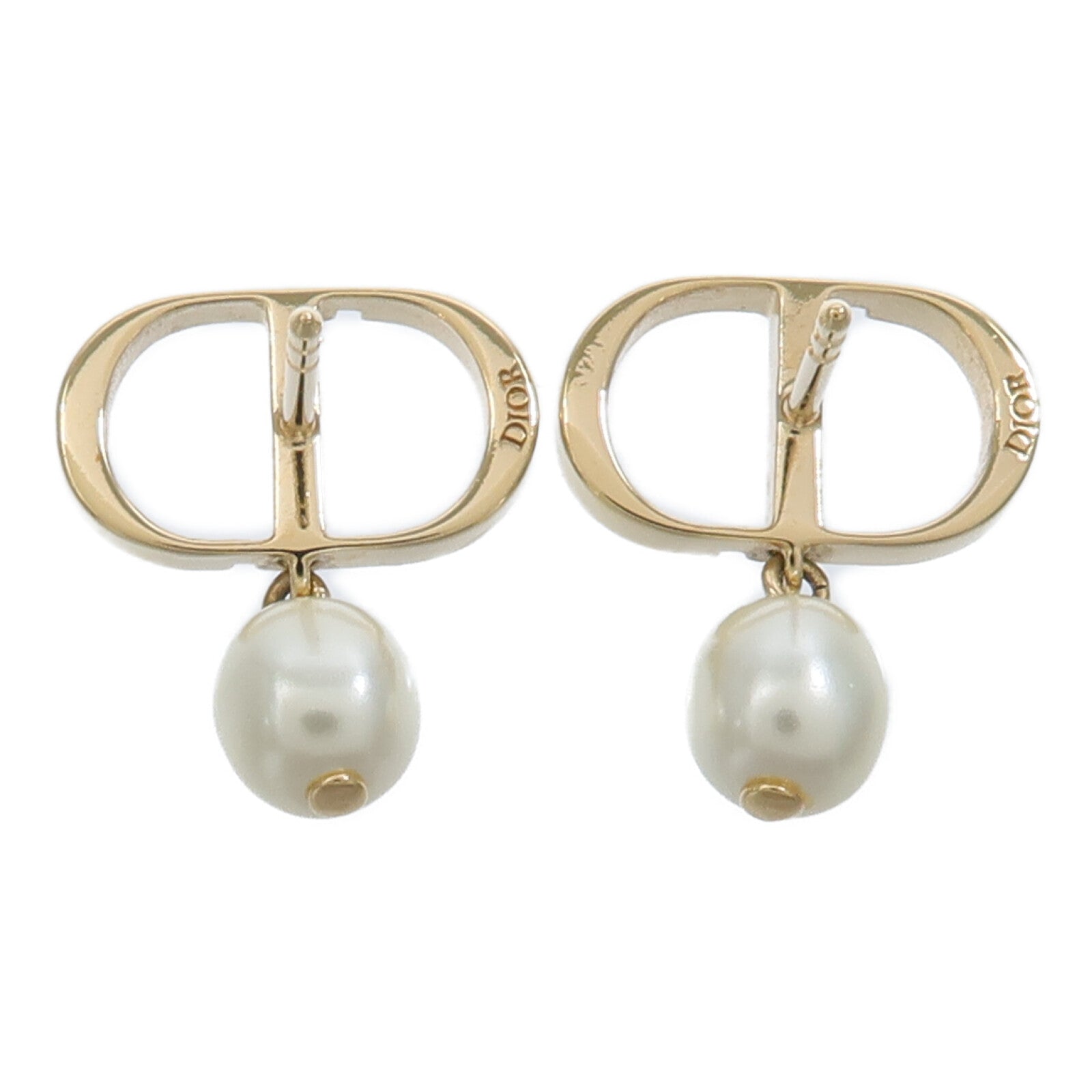 Dior 金屬Petit CD Earrings耳環