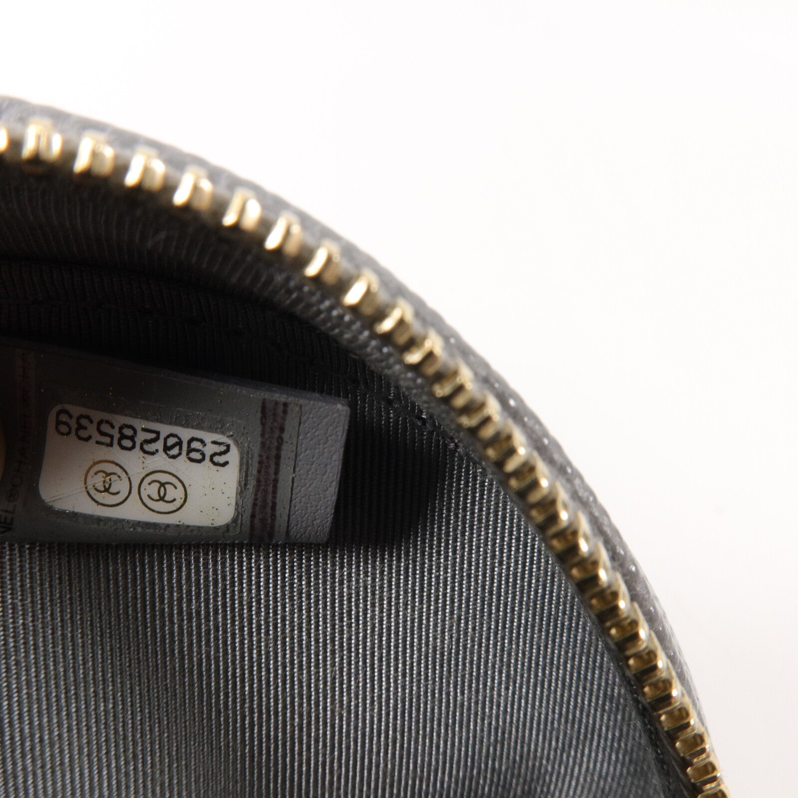 CHANEL 牛皮皮革Round Clutch With Chain鏈帶肩背袋