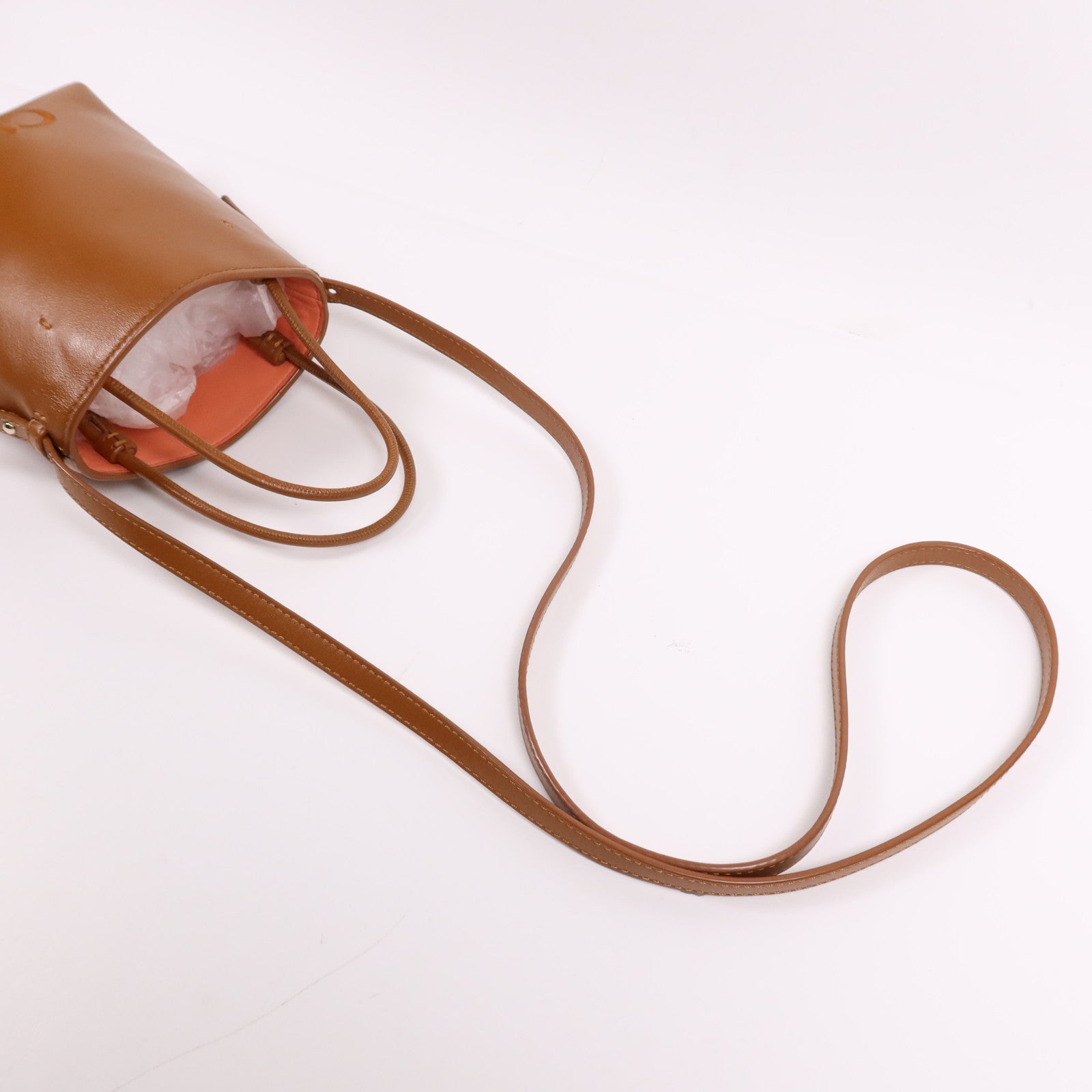 Chloe 牛皮皮革Shoulder Bag金扣手挽肩背兩用袋