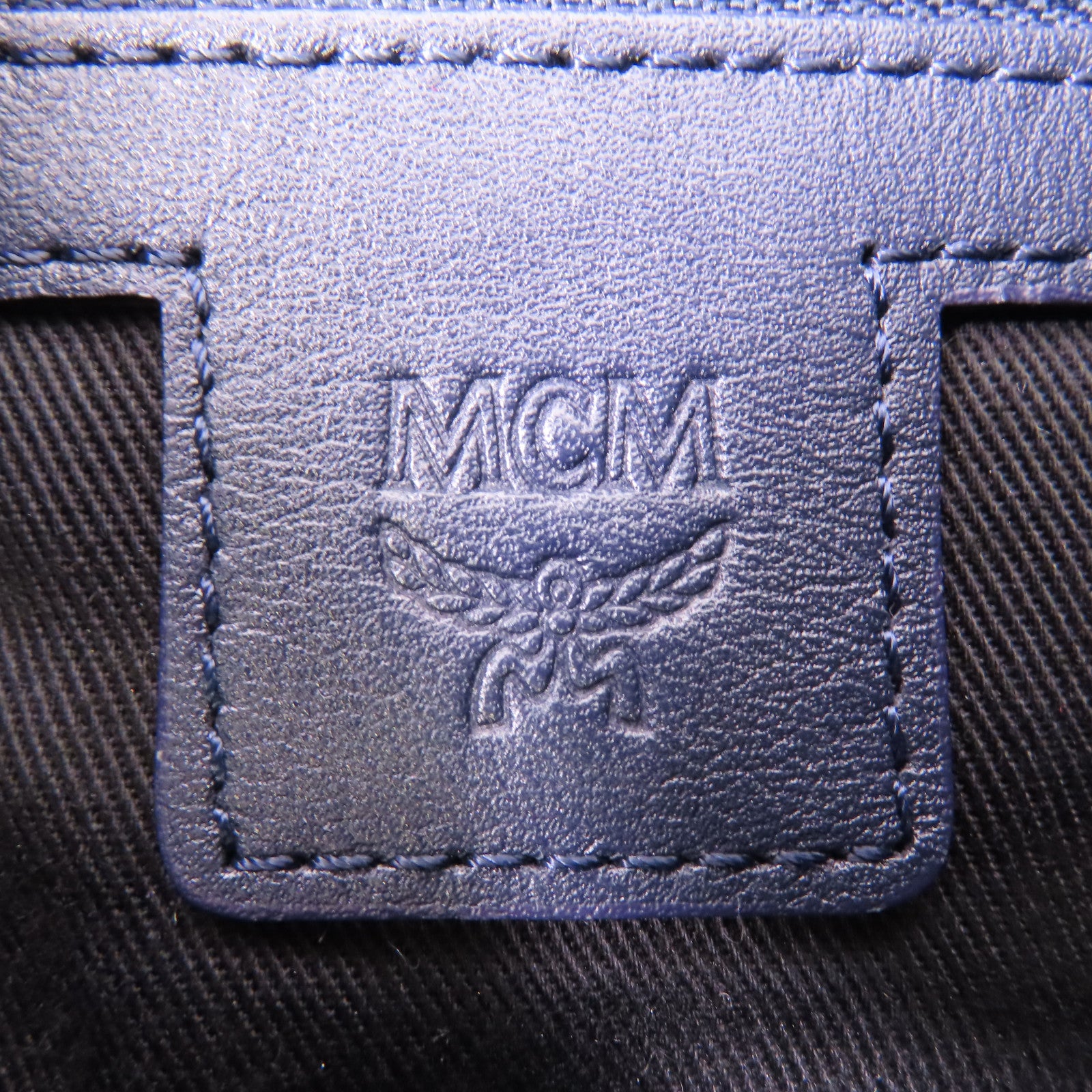 MCM 尼龍Backpack銀扣背包