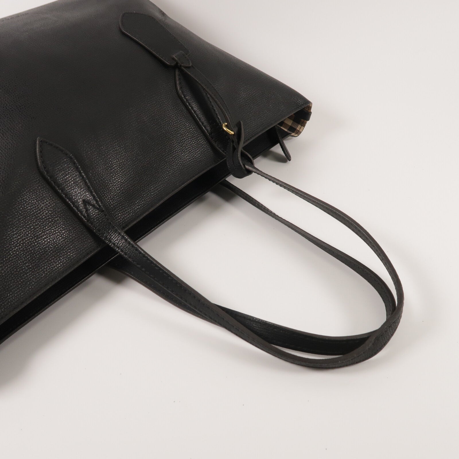 BURBERRY 牛皮皮革Tote Bag手挽袋
