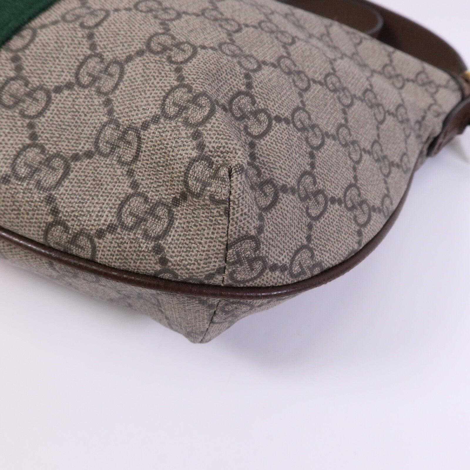 GUCCI 塗層帆布Ophidia金扣肩背袋