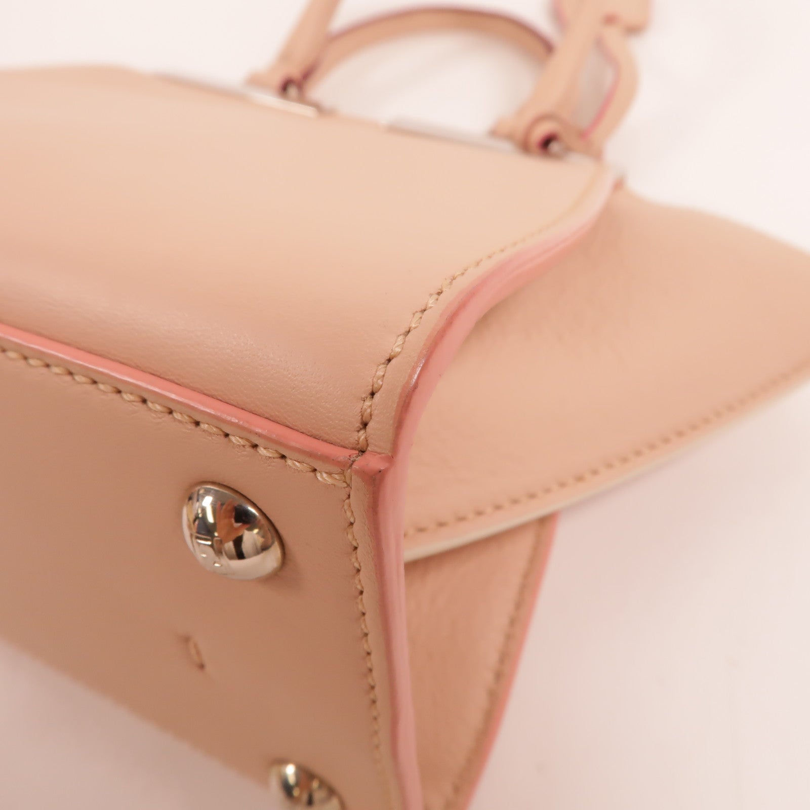 FENDI 牛皮皮革Mini 3 Jours Mini手挽肩背兩用袋