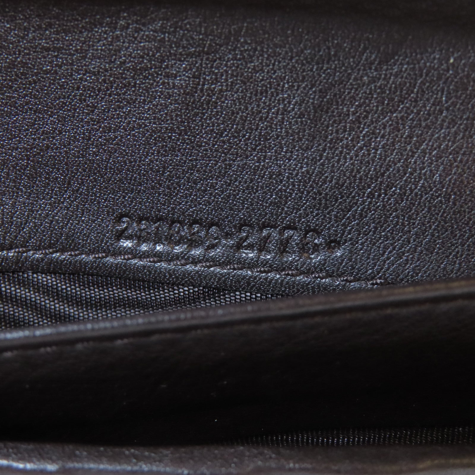 GUCCI 【激減優惠】牛皮皮革Long Wallet啪鈕長錢包啡色