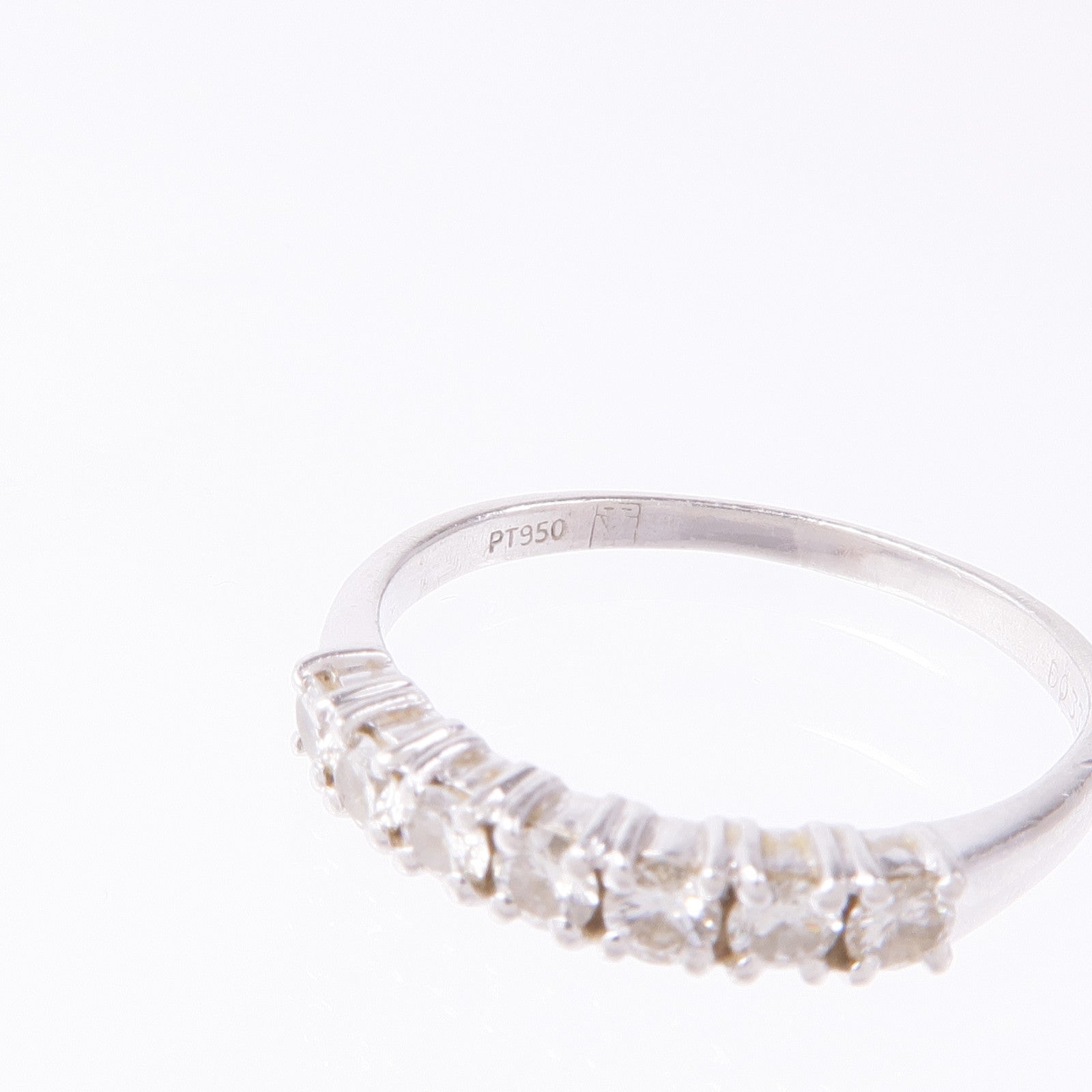 JEWELRY Diamond Ring Accessories PT950 Platinum US#4.5