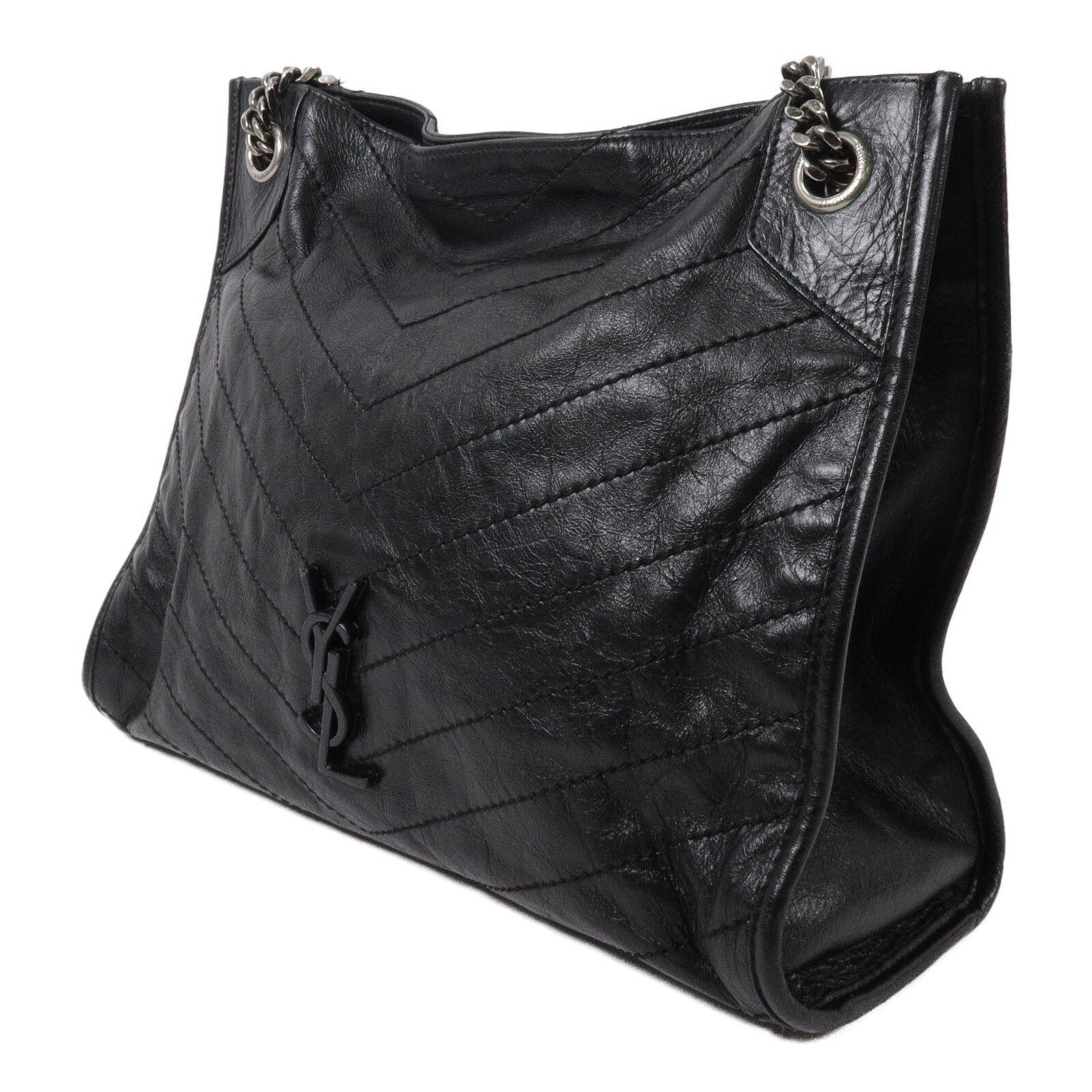 SAINT LAURENT 牛皮皮革Niki Shopping Bag肩背袋