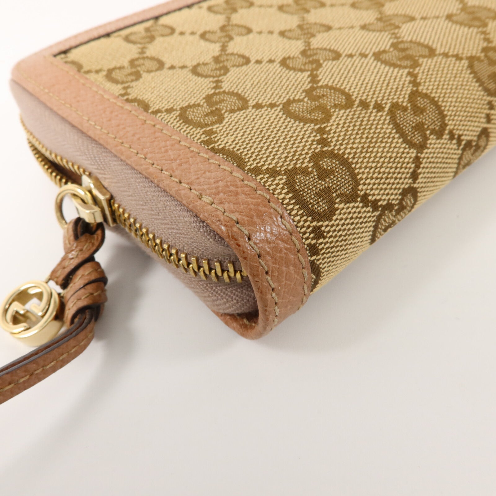 GUCCI 帆布Zipper Long Wallet長錢包
