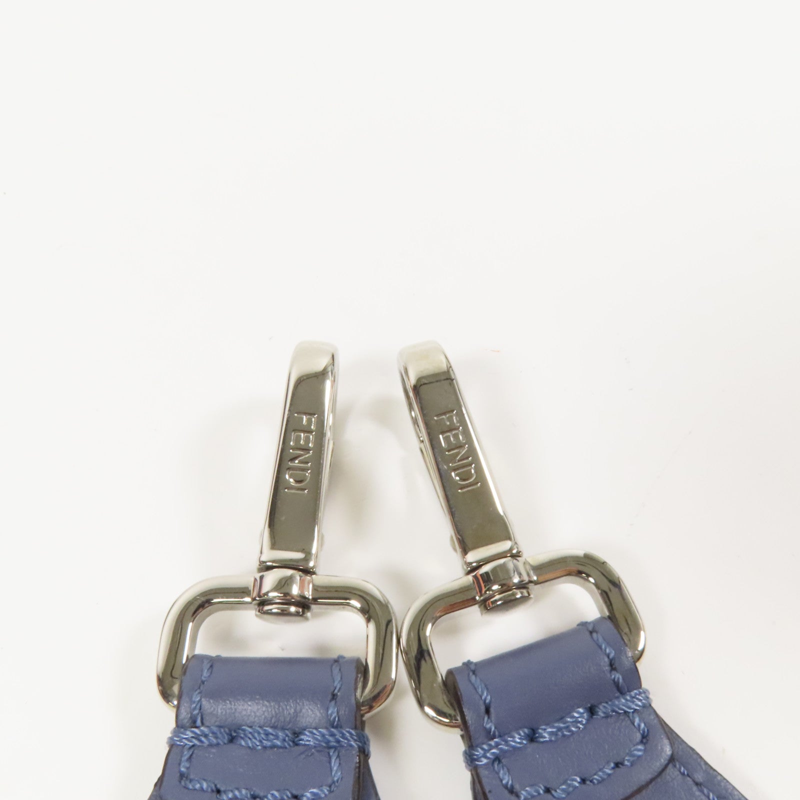 FENDI 牛皮皮革Dotcom銀扣手挽肩背兩用袋