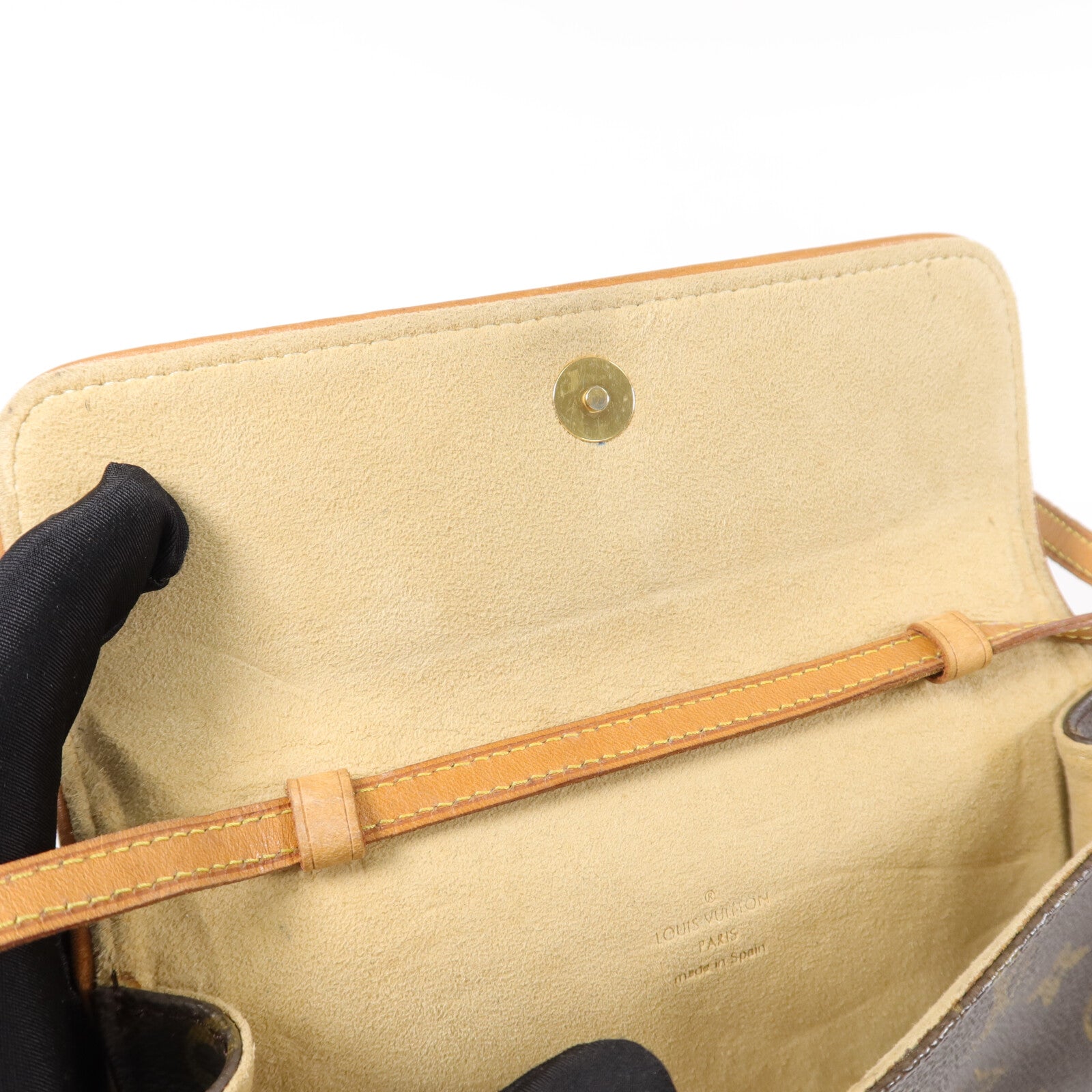 LOUIS VUITTON Monogram Pochette Twin PM肩背袋