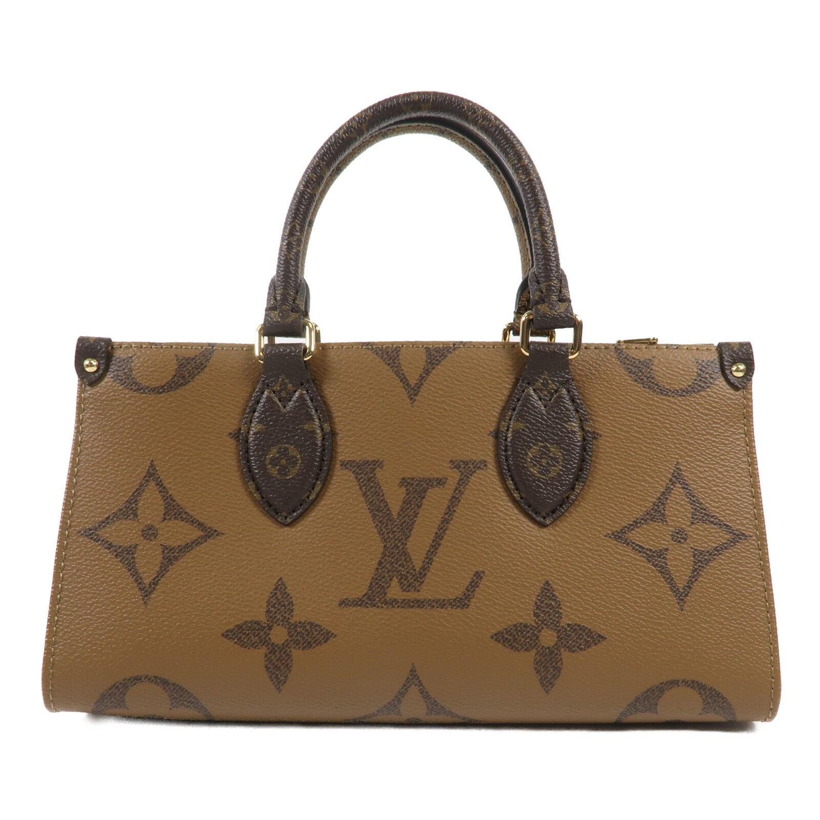 LOUIS VUITTON Monogram On The Go East West Chain金扣手挽肩背兩用袋