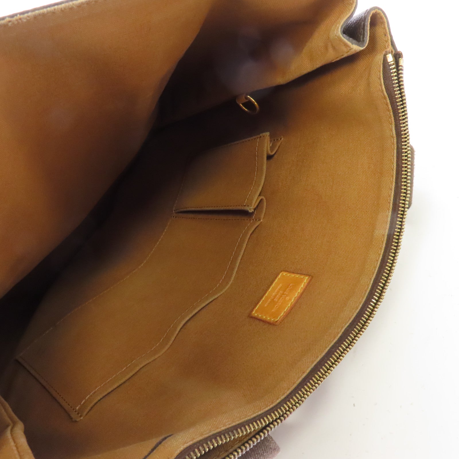 LOUIS VUITTON 【激減優惠】Monogram Beaubourg金扣手挽袋啡色