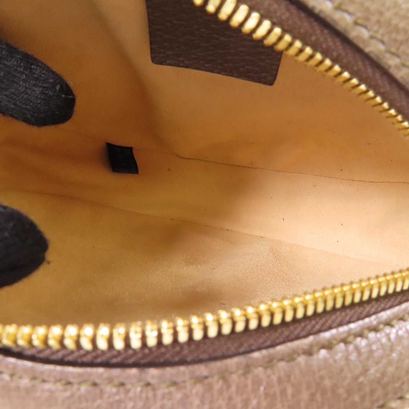 GUCCI GG GHW Ophidia Chain Shoulder Bag 550618 Coated Canvas Brown