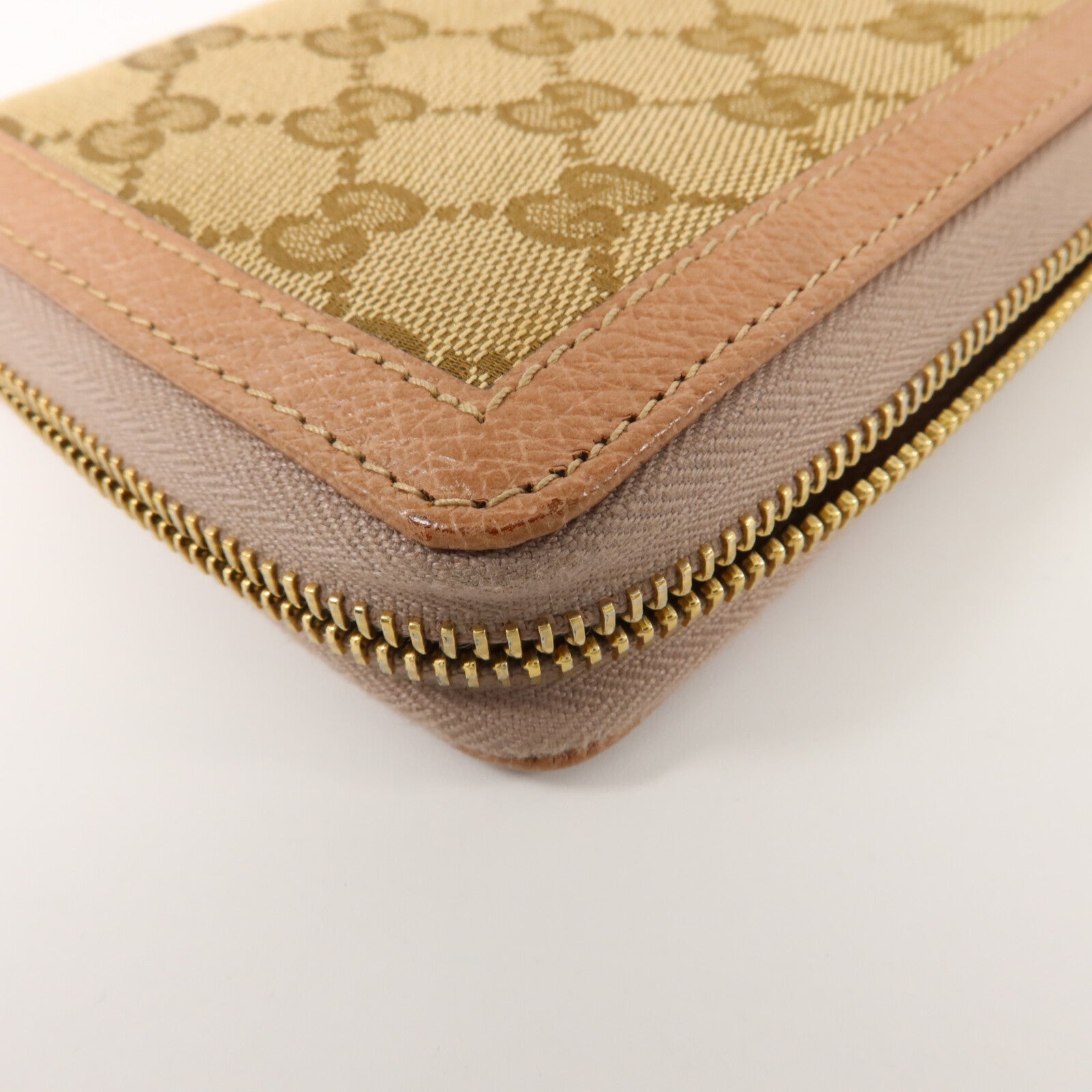 GUCCI 帆布Zipper Long Wallet長錢包