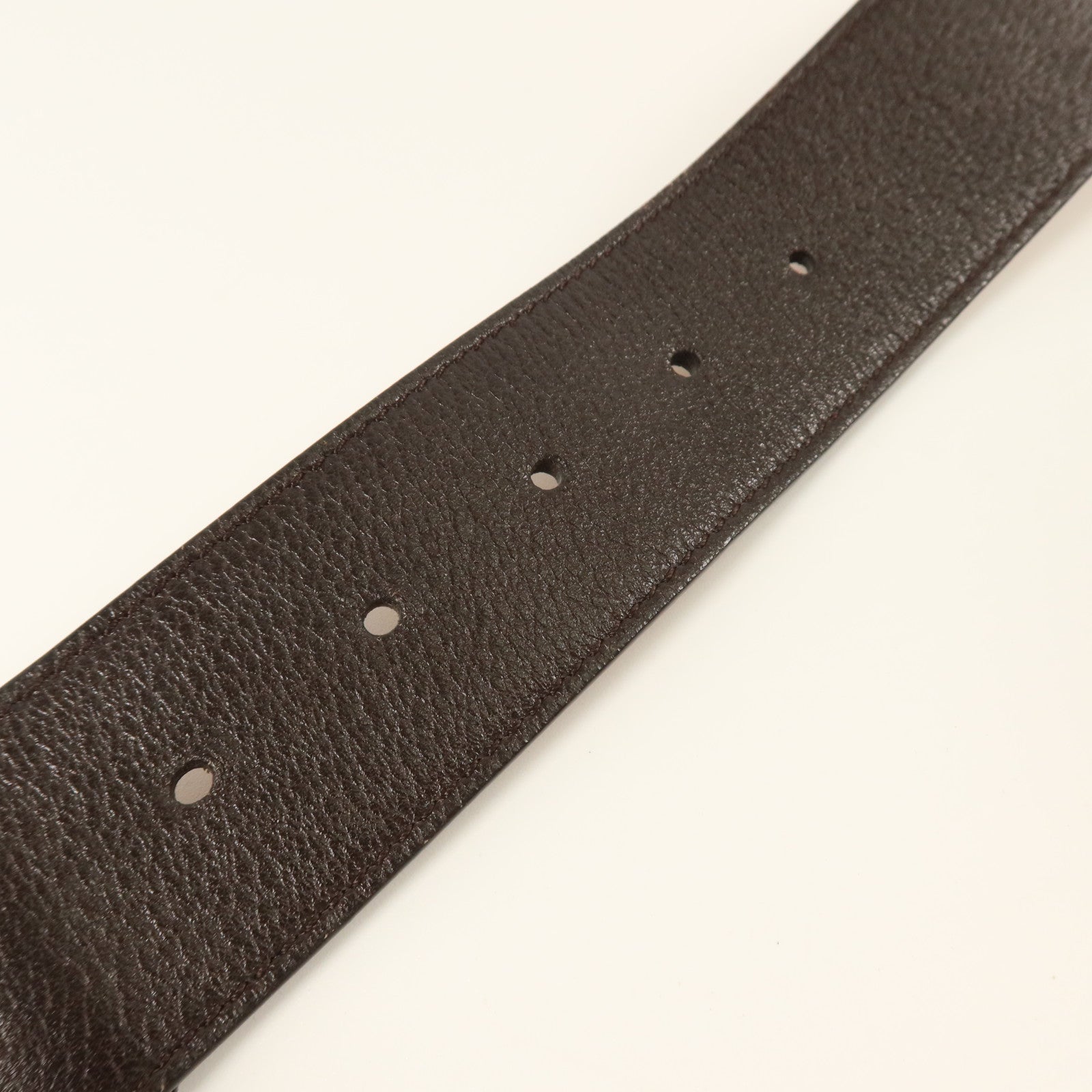 GUCCI 牛皮皮革/帆布GG Marmont Wed Belt 90cm金扣皮帶