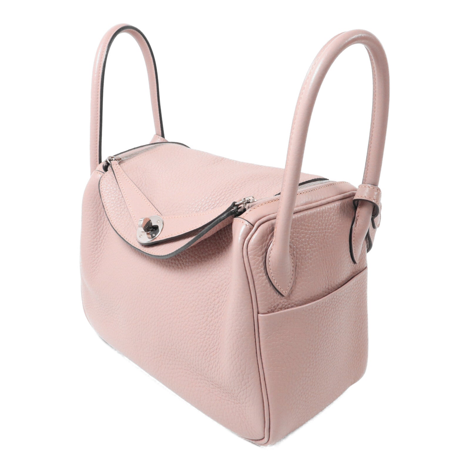 HERMES Clemence皮革Lindy 26手挽肩背兩用袋Glycine
