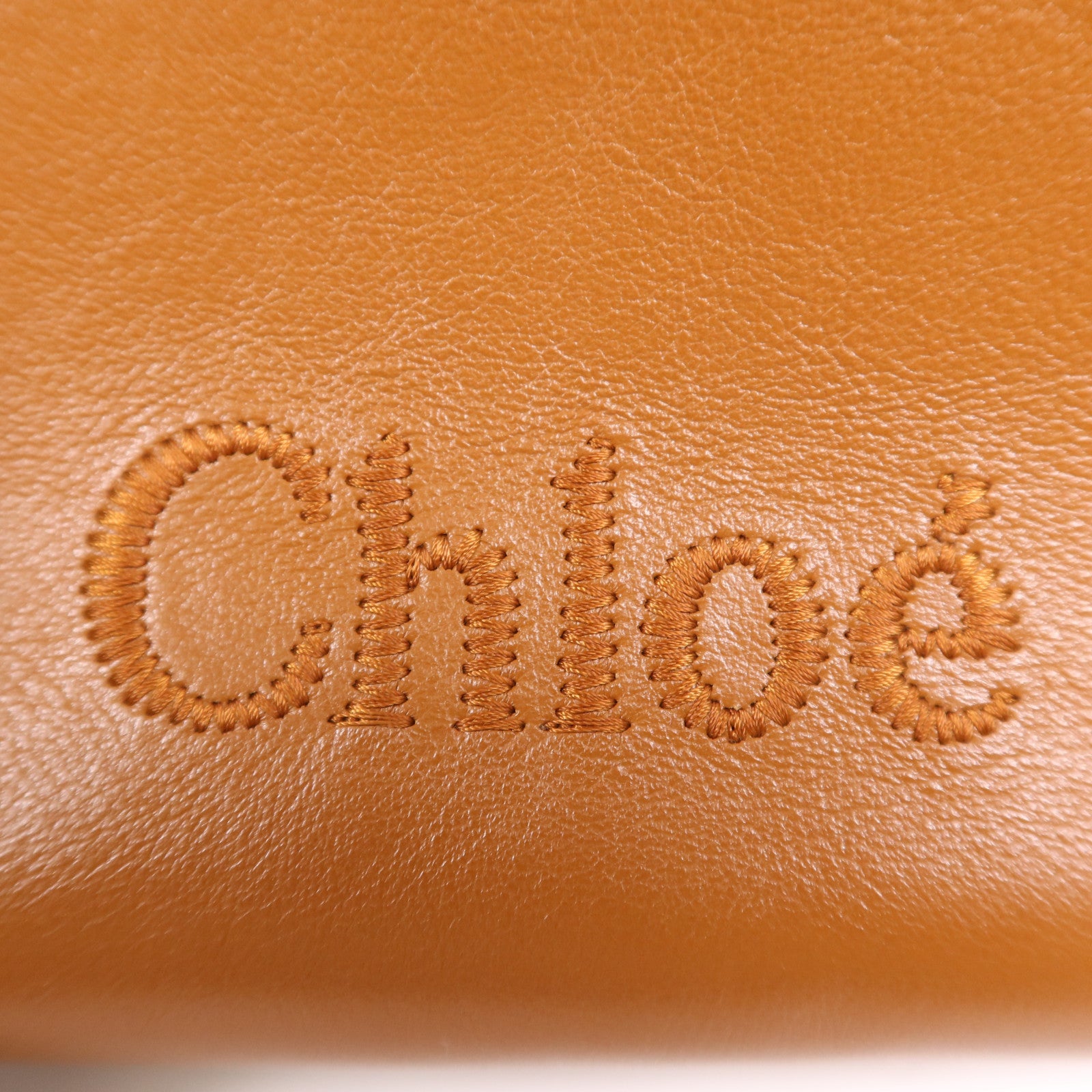 Chloe 牛皮皮革Shoulder Bag金扣手挽肩背兩用袋