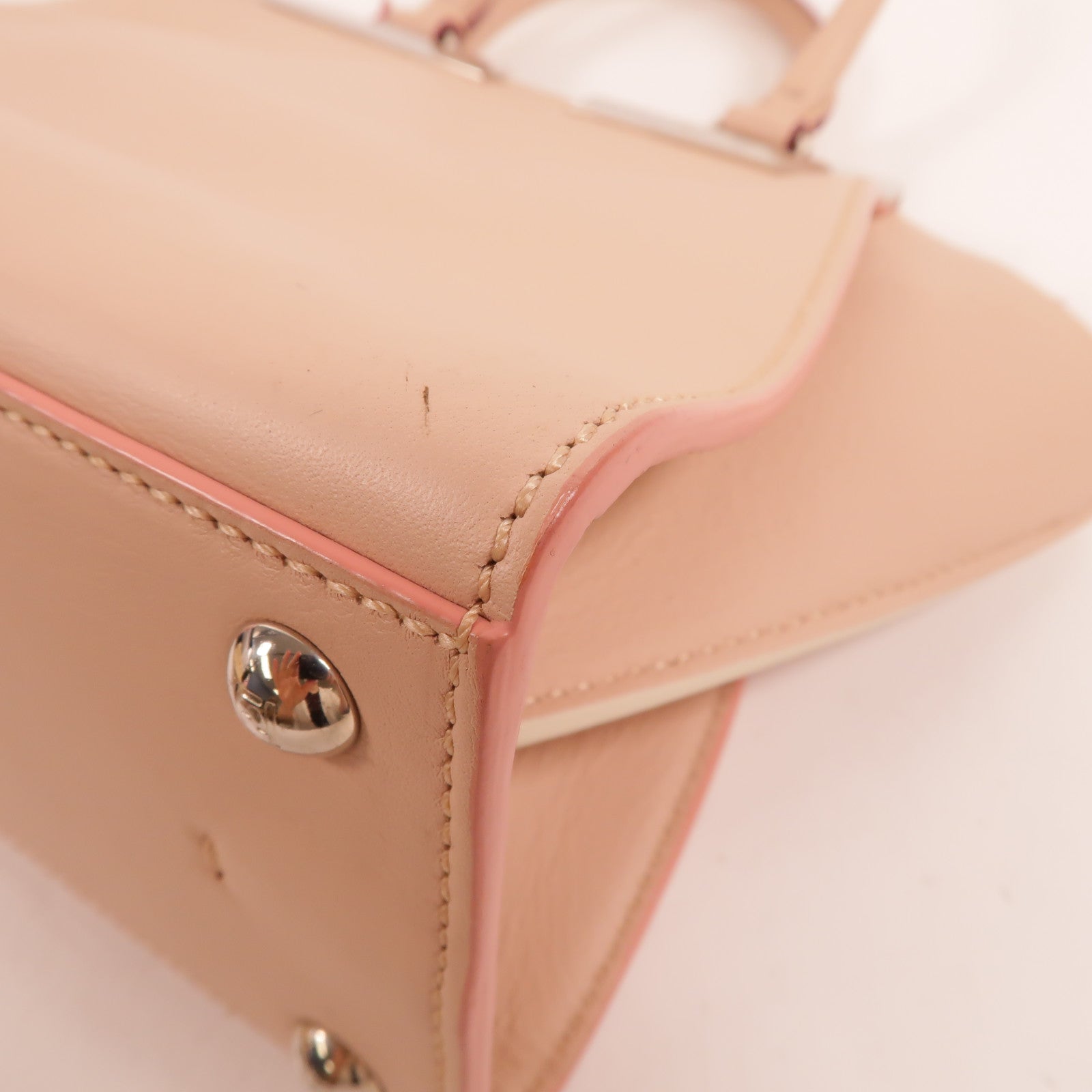 FENDI 牛皮皮革Mini 3 Jours Mini手挽肩背兩用袋