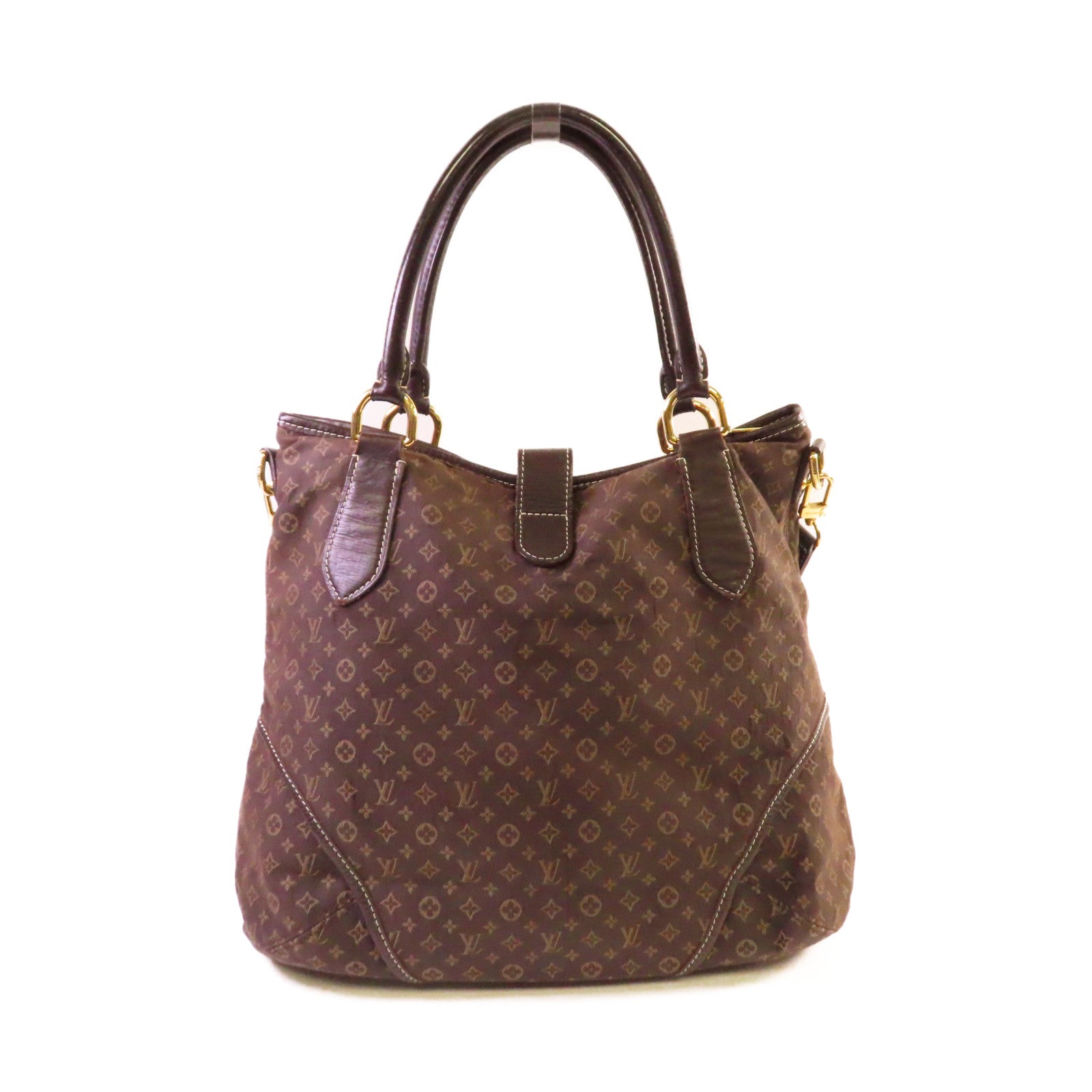 LOUIS VUITTON **【激減優惠】Monogram Mini Elegie 2Way Shoulder Bag金扣手挽肩背兩用袋啡色