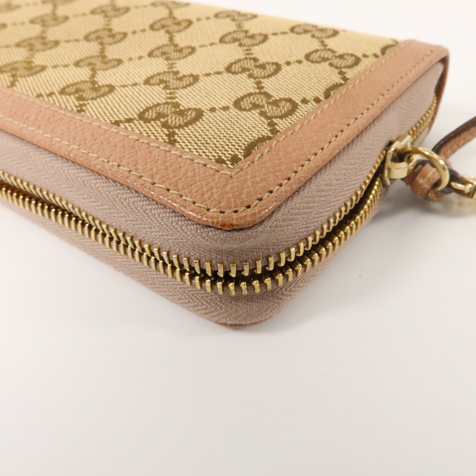 GUCCI 帆布Zipper Long Wallet長錢包