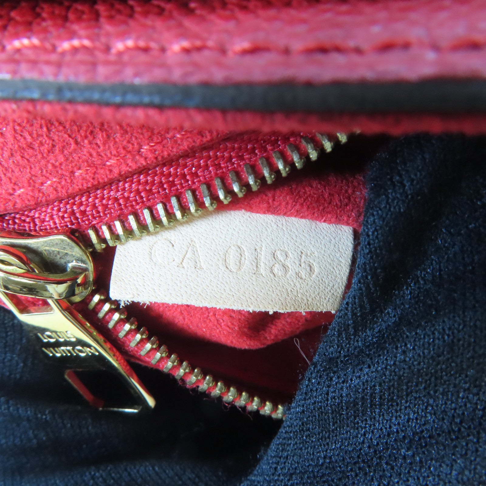LOUIS VUITTON Monogram Pallas Chain Bag金扣鏈帶肩背袋啡色/紅色