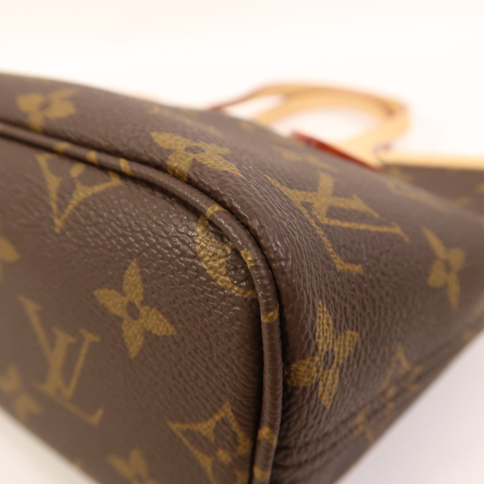 LOUIS VUITTON Monogram Neverfull BB金扣手挽肩背兩用袋