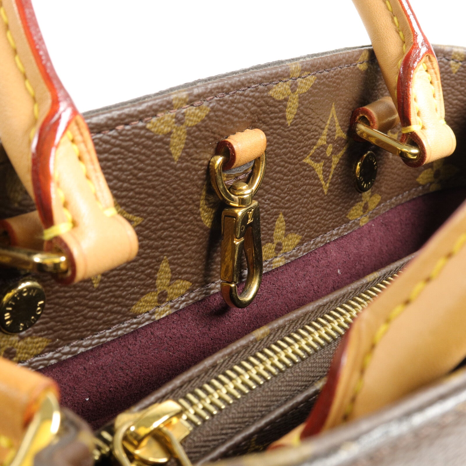 LOUIS VUITTON Monogram Montaigne BB手挽肩背兩用袋