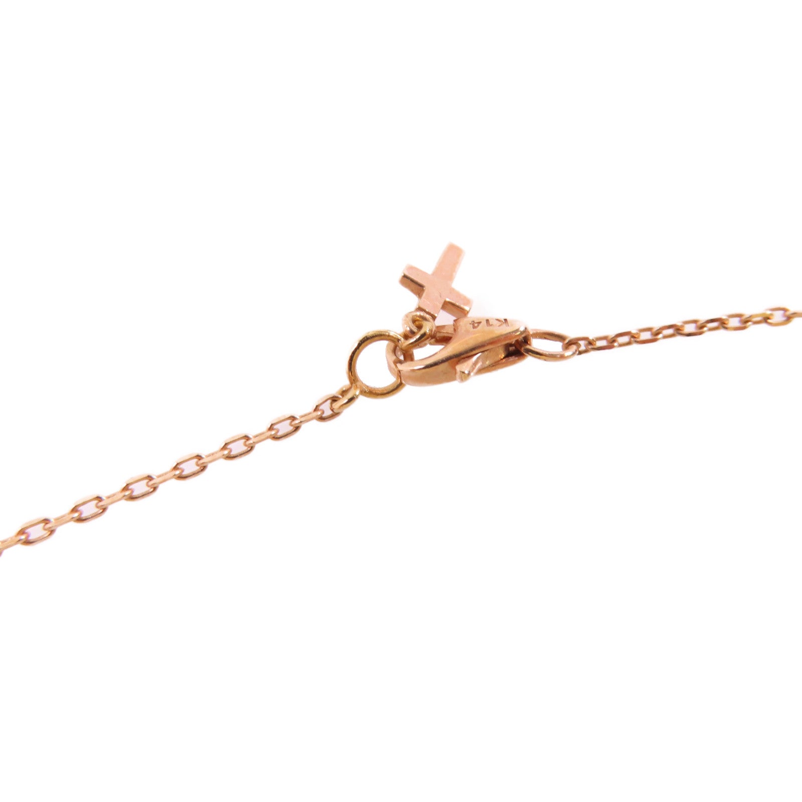 JEWELRY 14K玫瑰金/啡色鑽石Brown Diamond Necklace項鏈