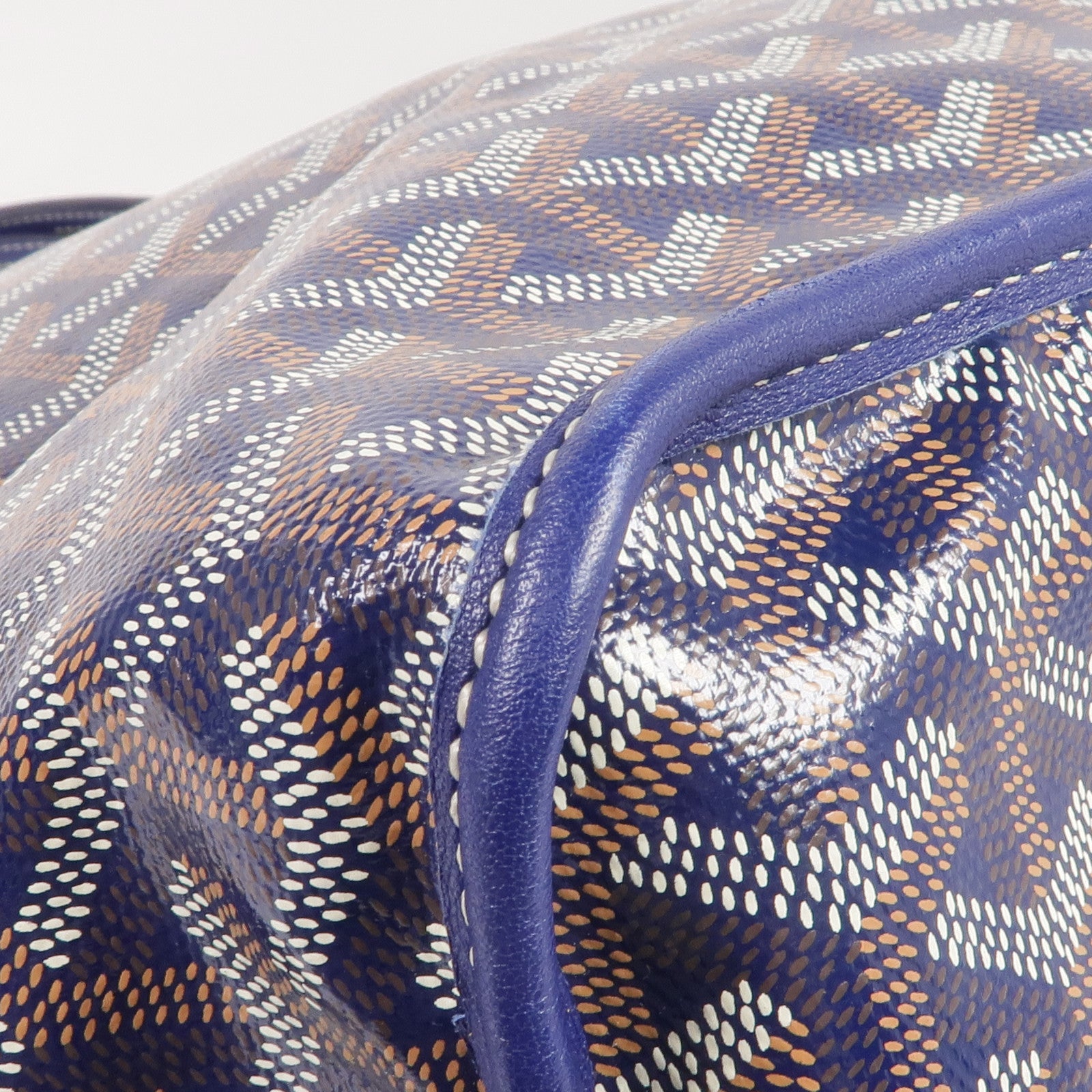 GOYARD 塗層帆布Anjou GM銀扣手挽袋