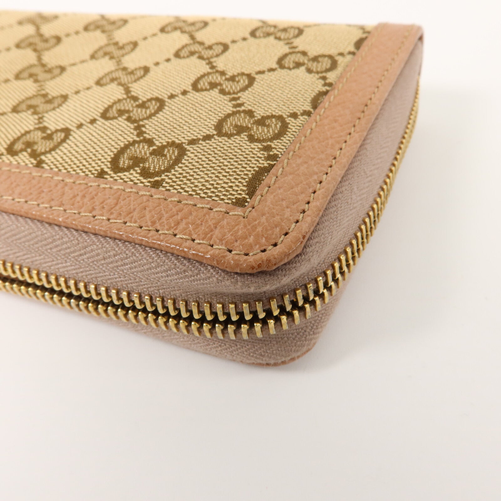 GUCCI 帆布Zipper Long Wallet長錢包