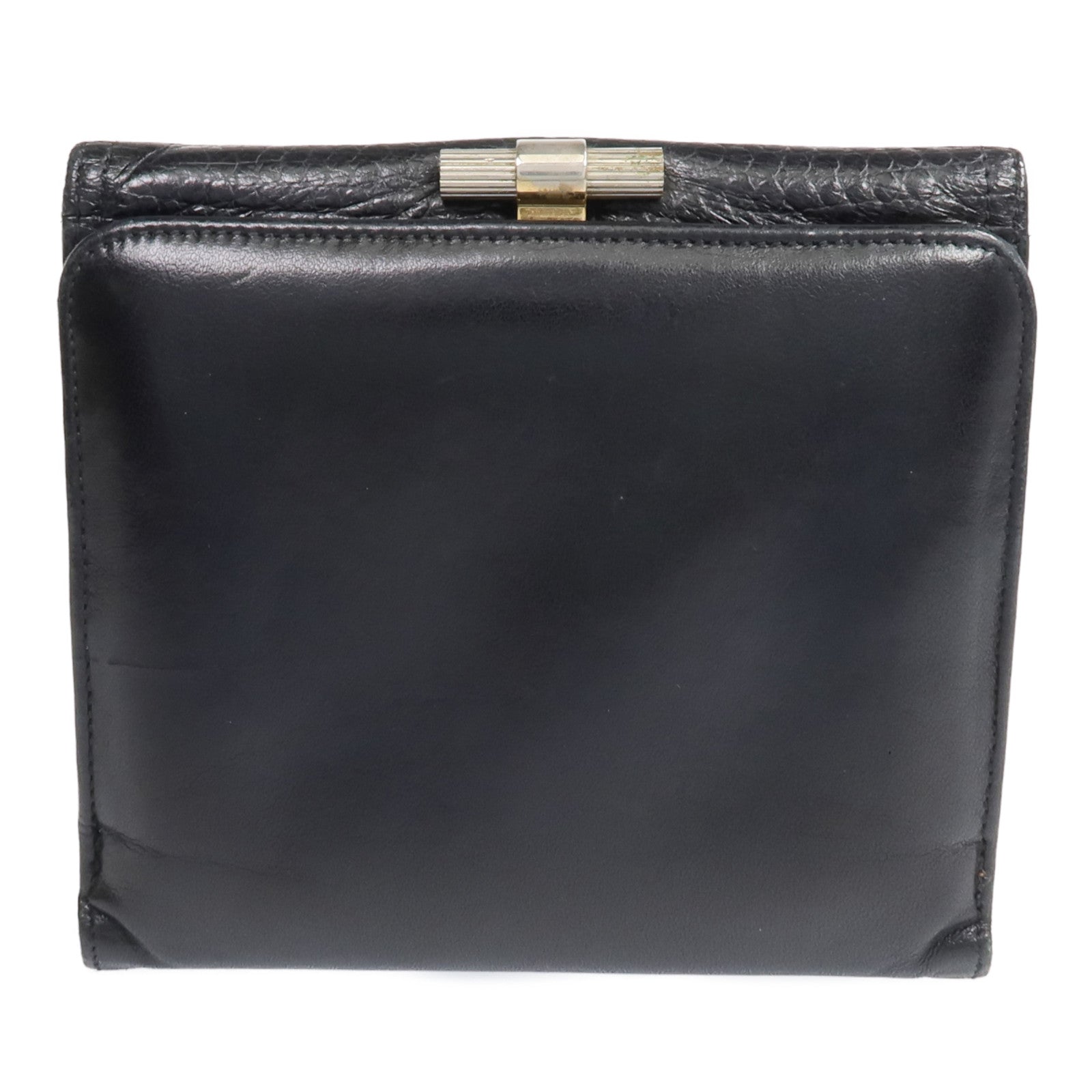 Dior 【激減優惠】羊皮皮革Vintage Wallet金扣錢包
