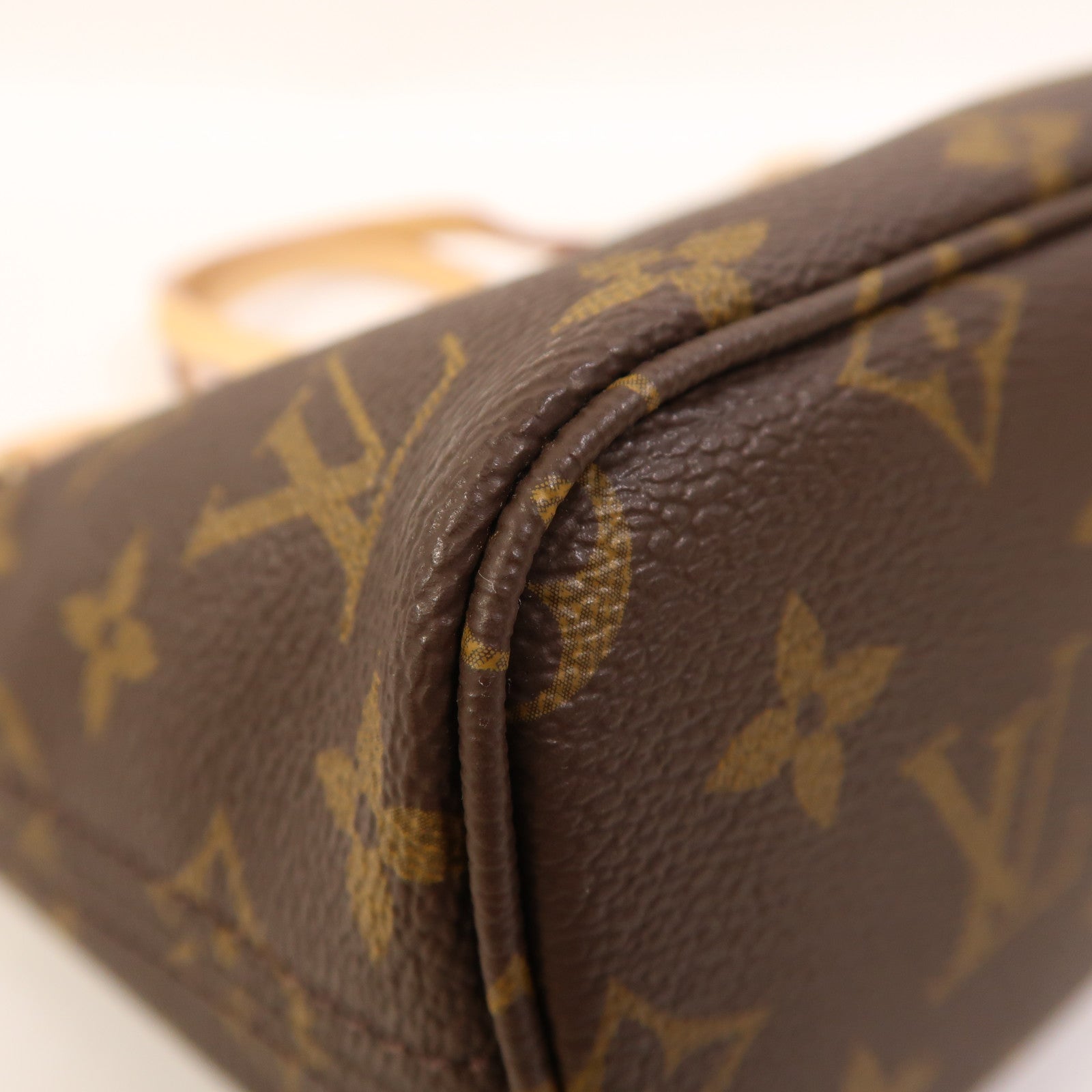 LOUIS VUITTON Monogram Neverfull BB金扣手挽肩背兩用袋
