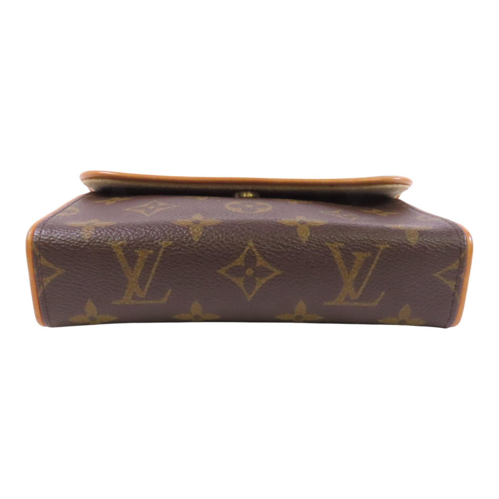 LOUIS VUITTON Monogram Pochette Florentine XS金扣腰包