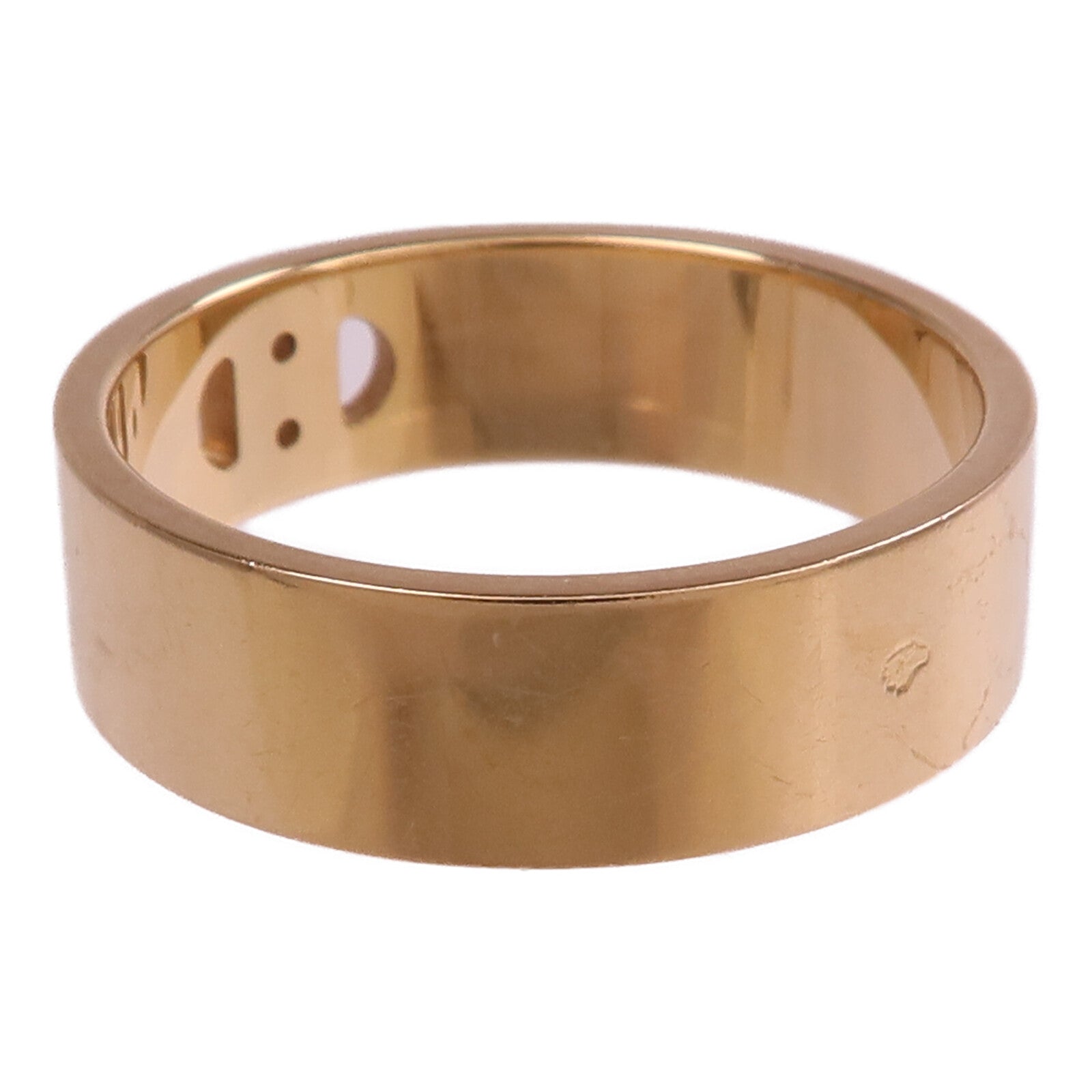 HERMES 18K玫瑰金H d'ancre Ring鑽石戒指Hermes#53/US#6.5