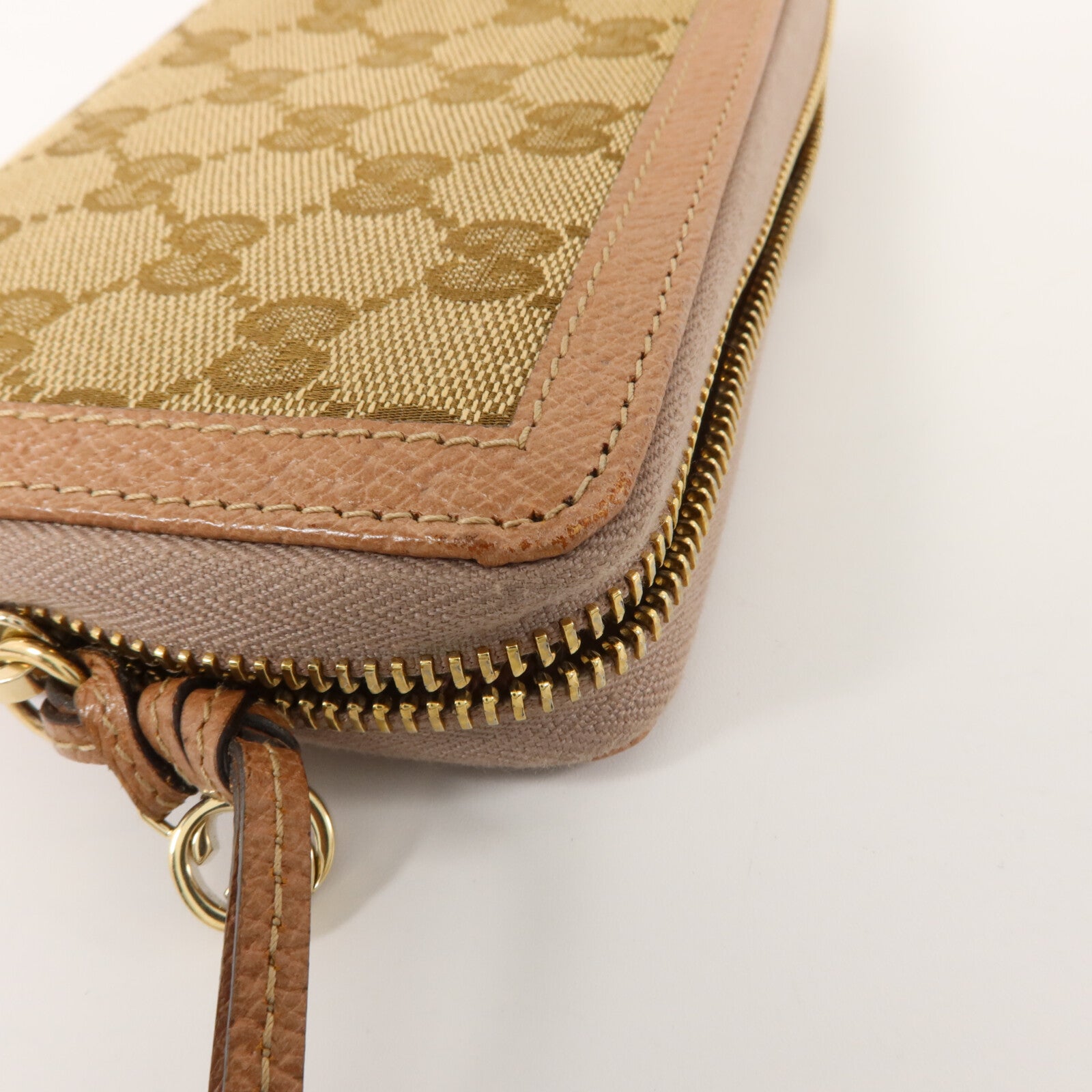 GUCCI 帆布Zipper Long Wallet長錢包