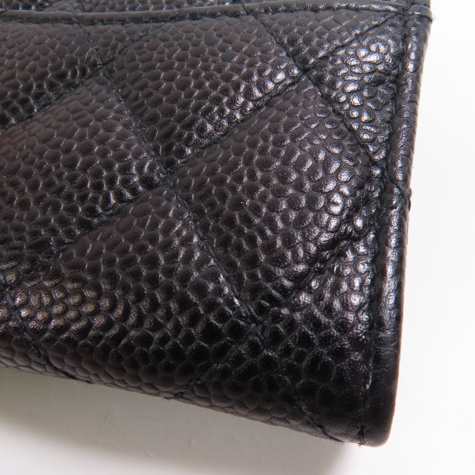 CHANEL 牛皮皮革Card Case金扣卡片套