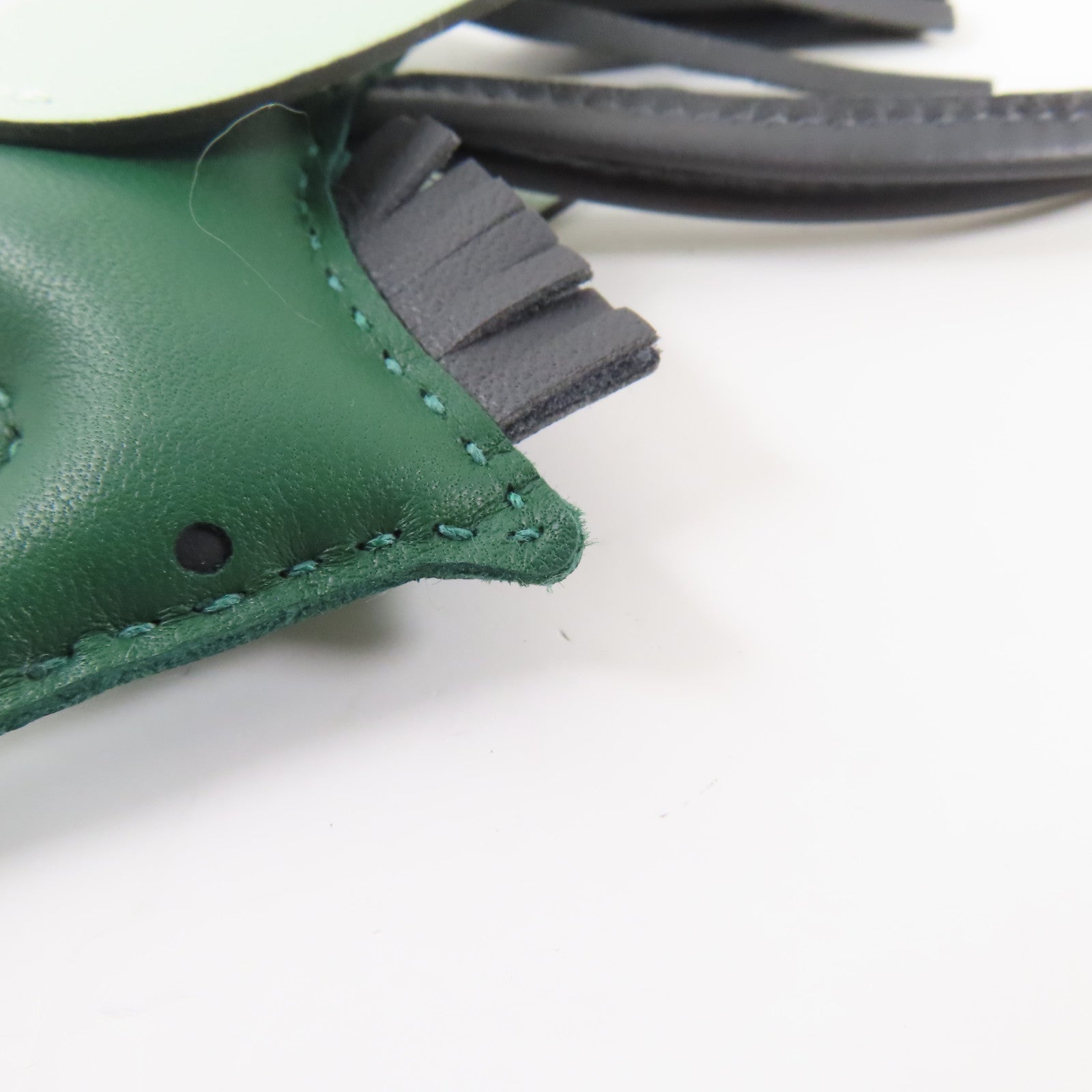 HERMES Rodeo Pegase PM Charm Swift Leather Vert Moyen/Black