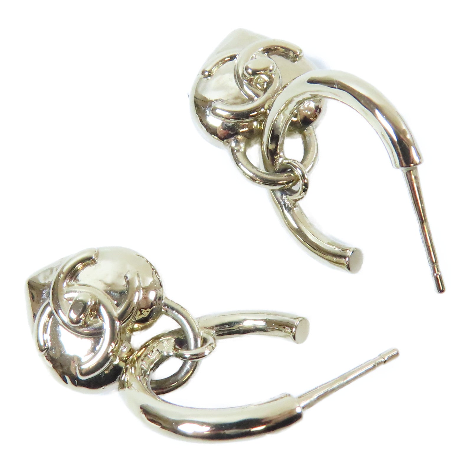 CHANEL 金屬Earrings耳環金色