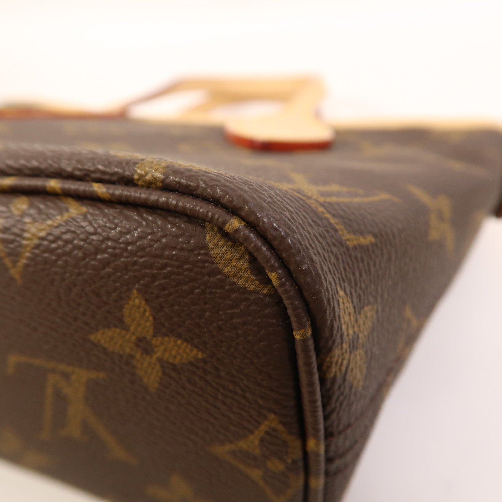 LOUIS VUITTON Monogram Neverfull BB金扣手挽肩背兩用袋